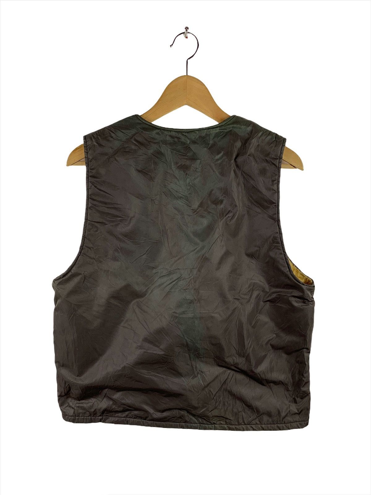 Japanese Brand Vintage Navy Vest Tactical Pocket Size US M / EU 48-50 / 2 - 2 Thumbnail