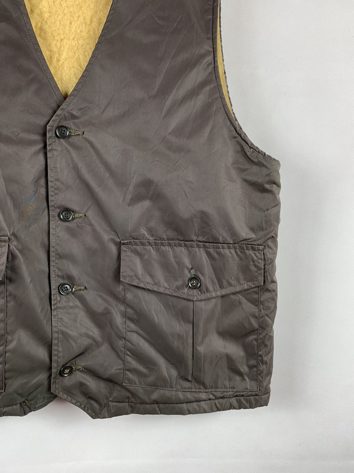 Japanese Brand Vintage Navy Vest Tactical Pocket Size US M / EU 48-50 / 2 - 3 Thumbnail