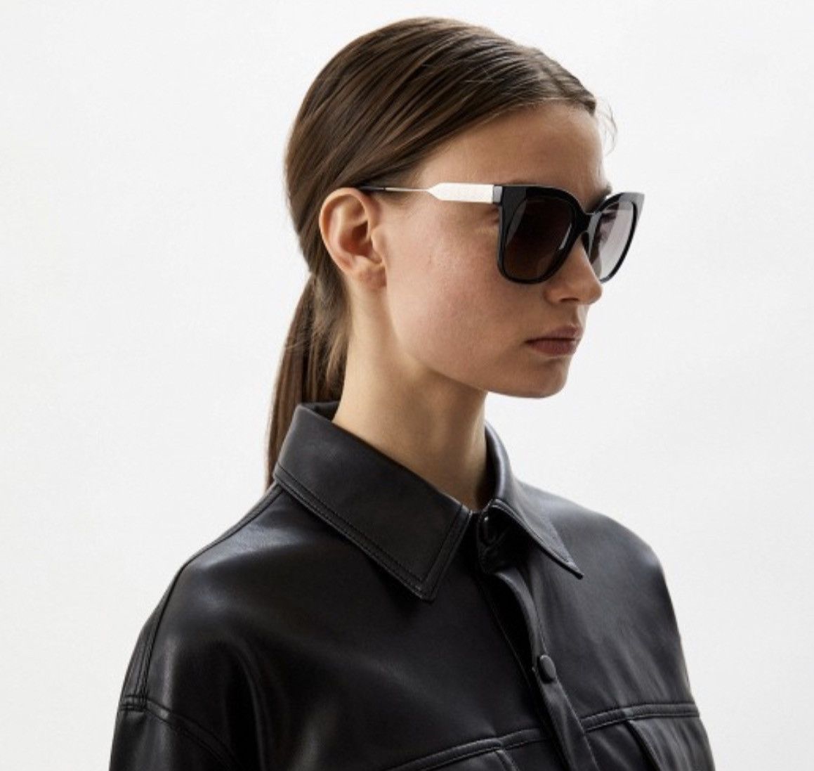 Burberry NEW BURBERRY EVELYN BE4328 3001/11 WOMEN’S SUNGLASSES B 4328 Size ONE SIZE - 6 Thumbnail