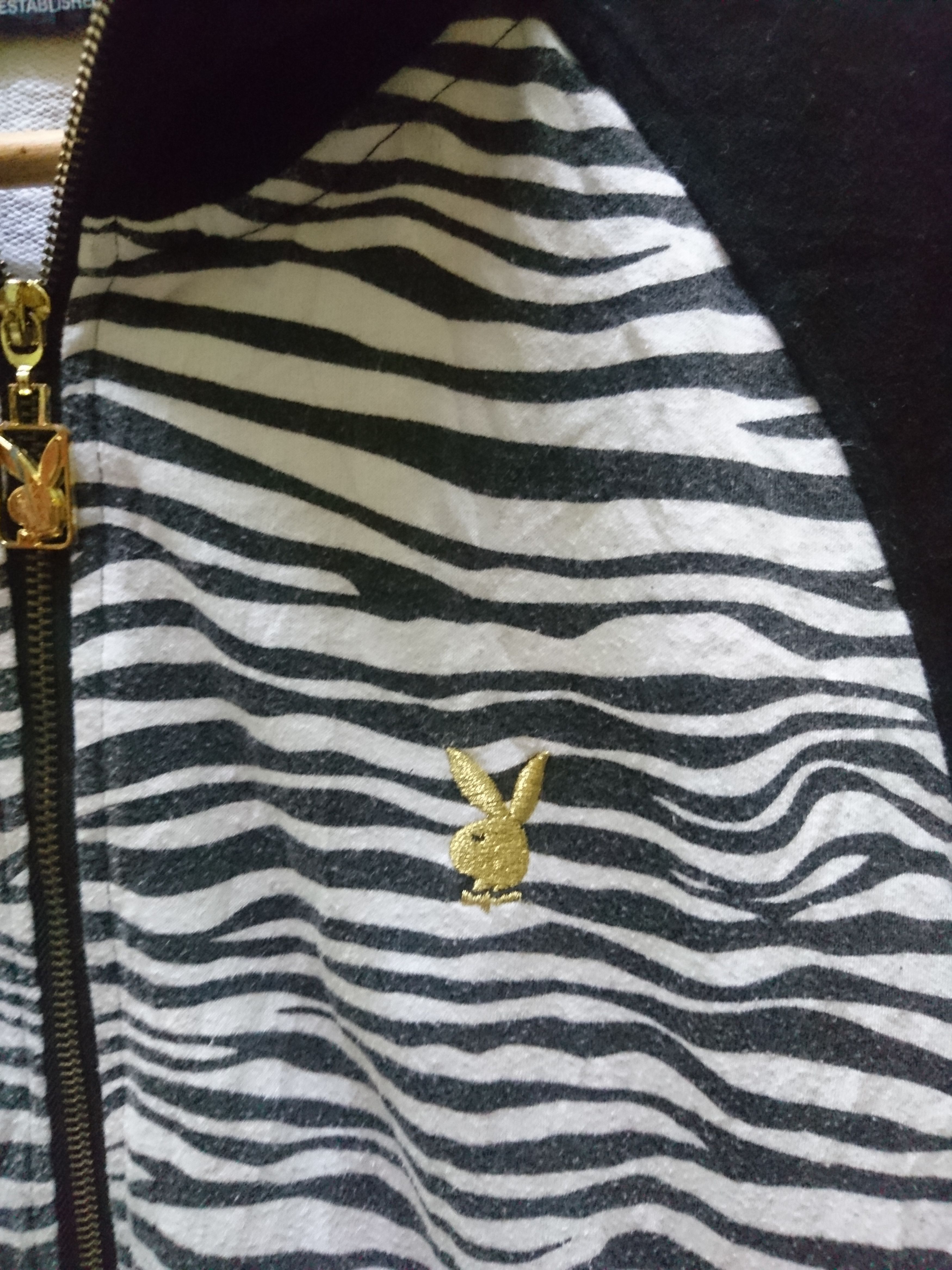 Playboy Vintage Playboy Zebra Stripe Jacket Size US M / EU 48-50 / 2 - 4 Thumbnail