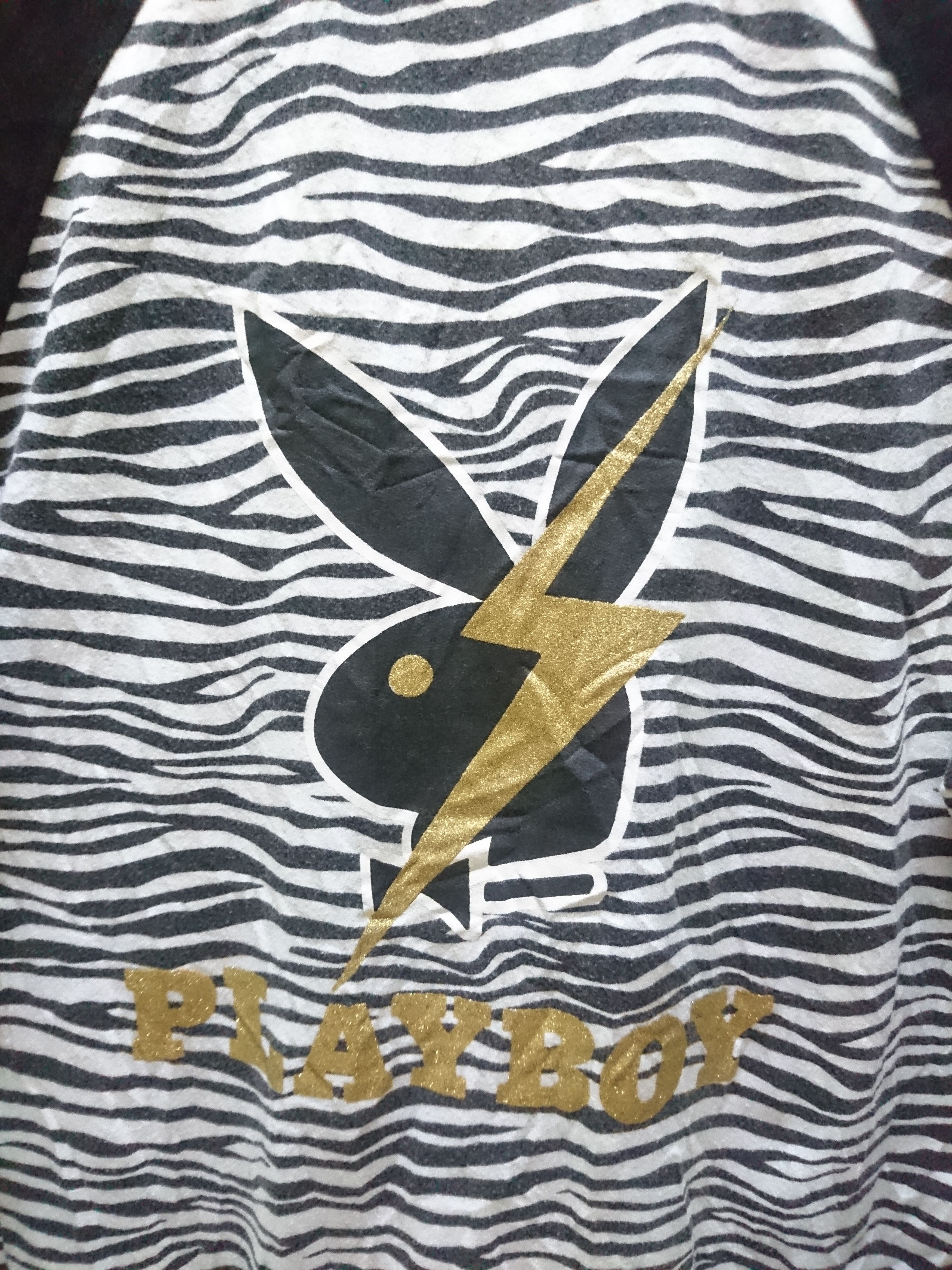 Playboy Vintage Playboy Zebra Stripe Jacket Size US M / EU 48-50 / 2 - 2 Thumbnail