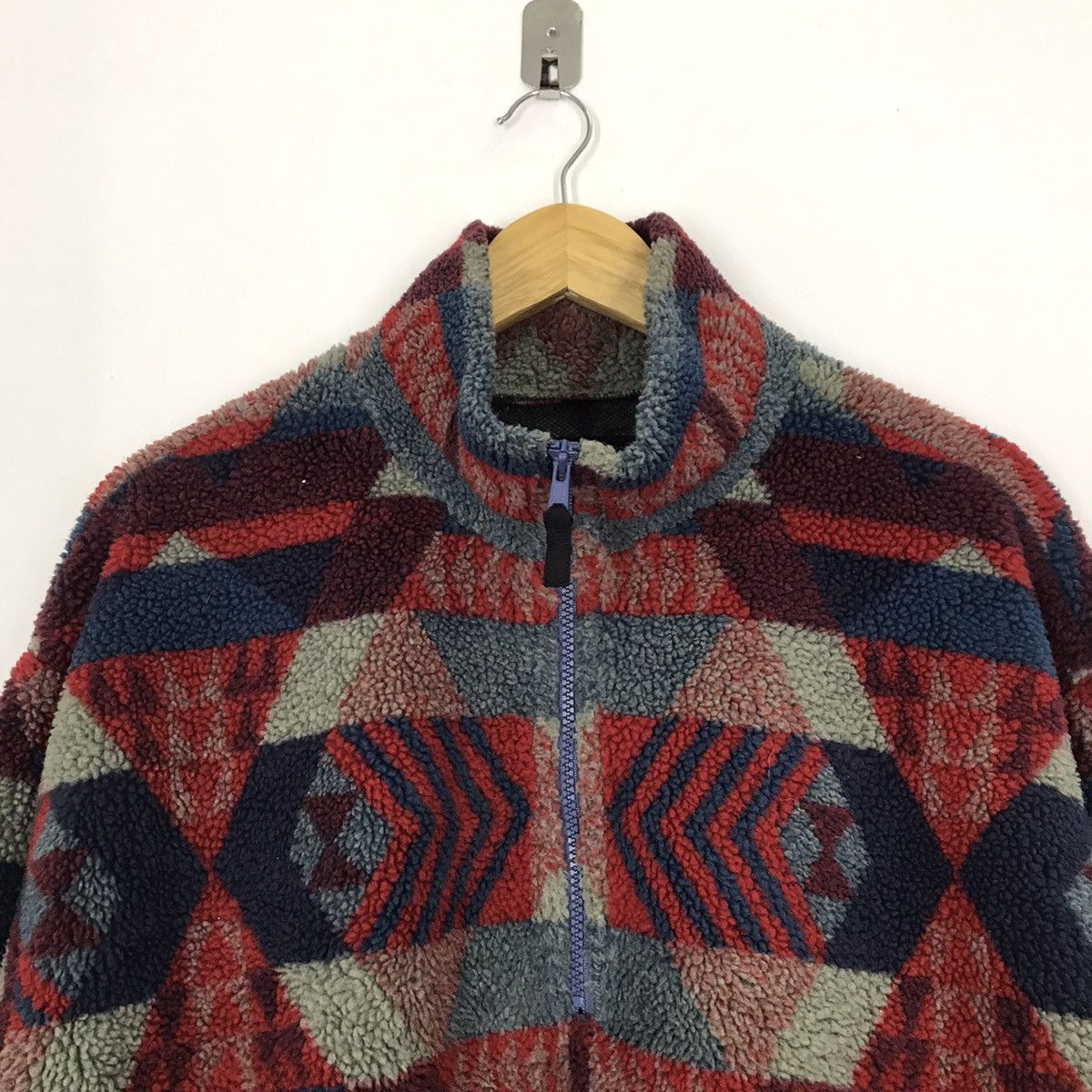 Japanese Brand Bossy Hill Sherpa Navajo style Jacket Size US M / EU 48-50 / 2 - 2 Thumbnail