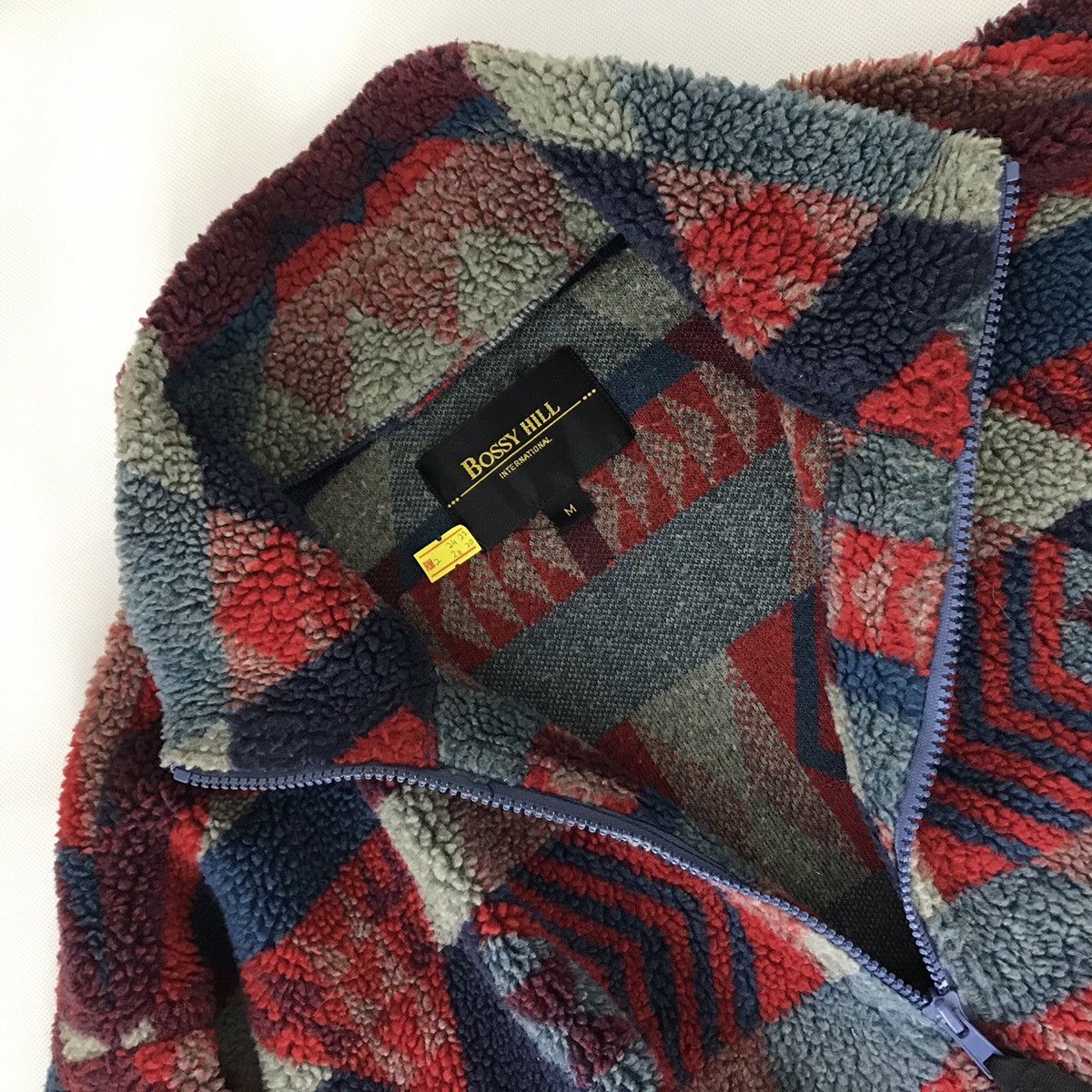 Japanese Brand Bossy Hill Sherpa Navajo style Jacket Size US M / EU 48-50 / 2 - 5 Thumbnail