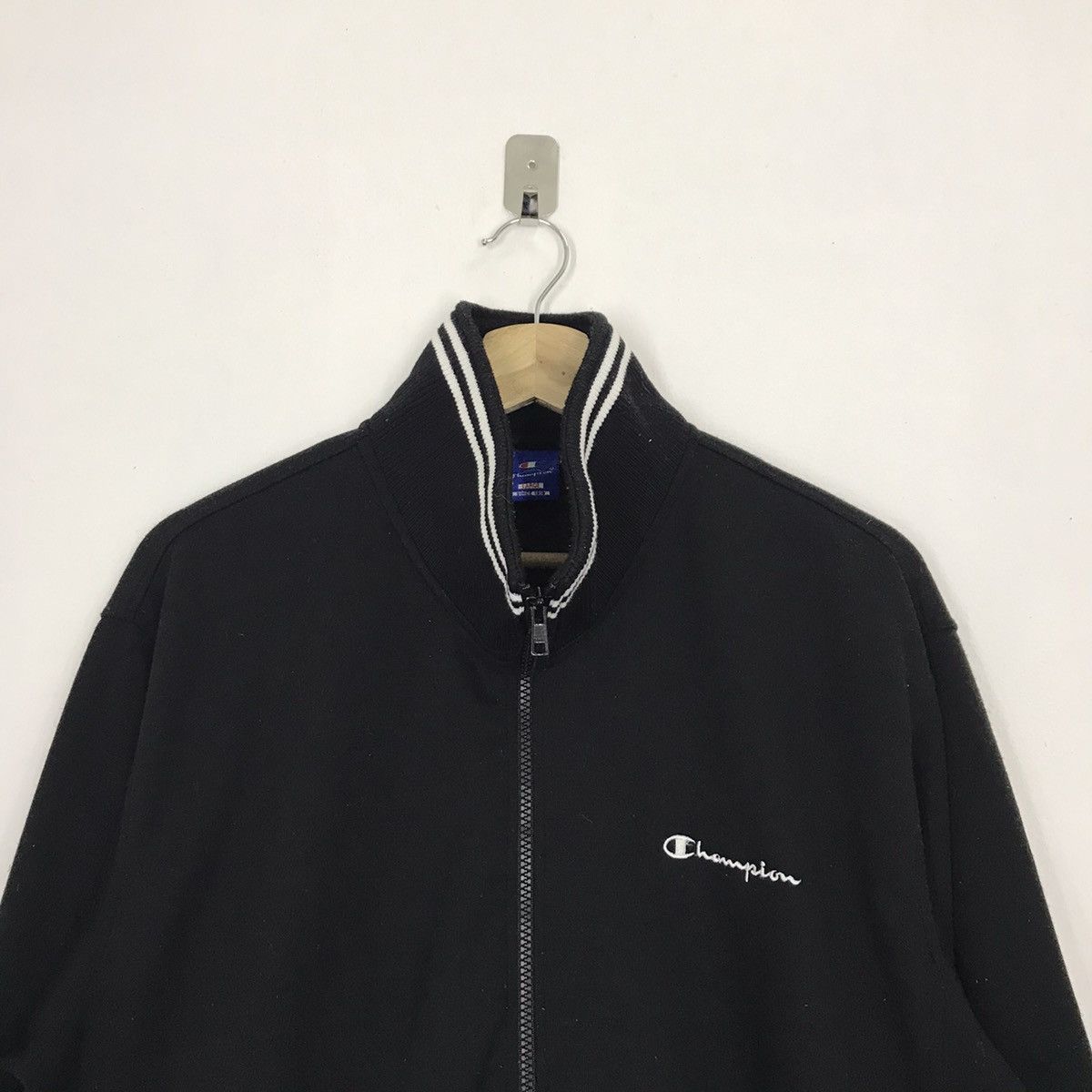 Champion ⚡️Champion Black zippier Jacket Size US L / EU 52-54 / 3 - 2 Thumbnail