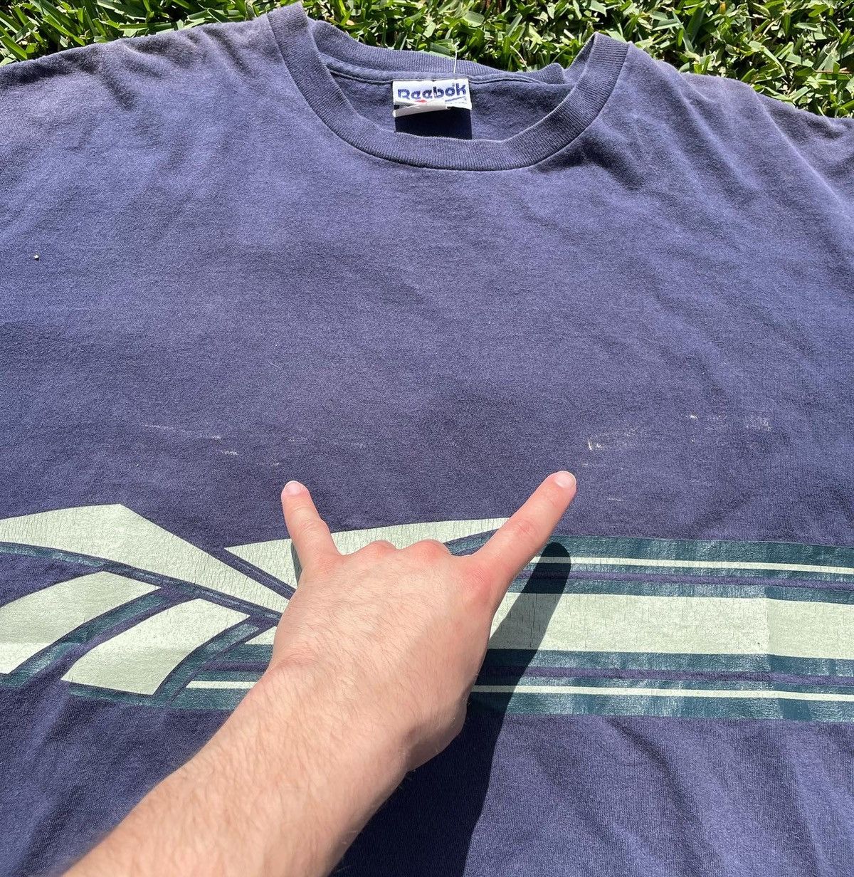 Reebok Vintage 90’s T-shirt Size US XL / EU 56 / 4 - 3 Thumbnail