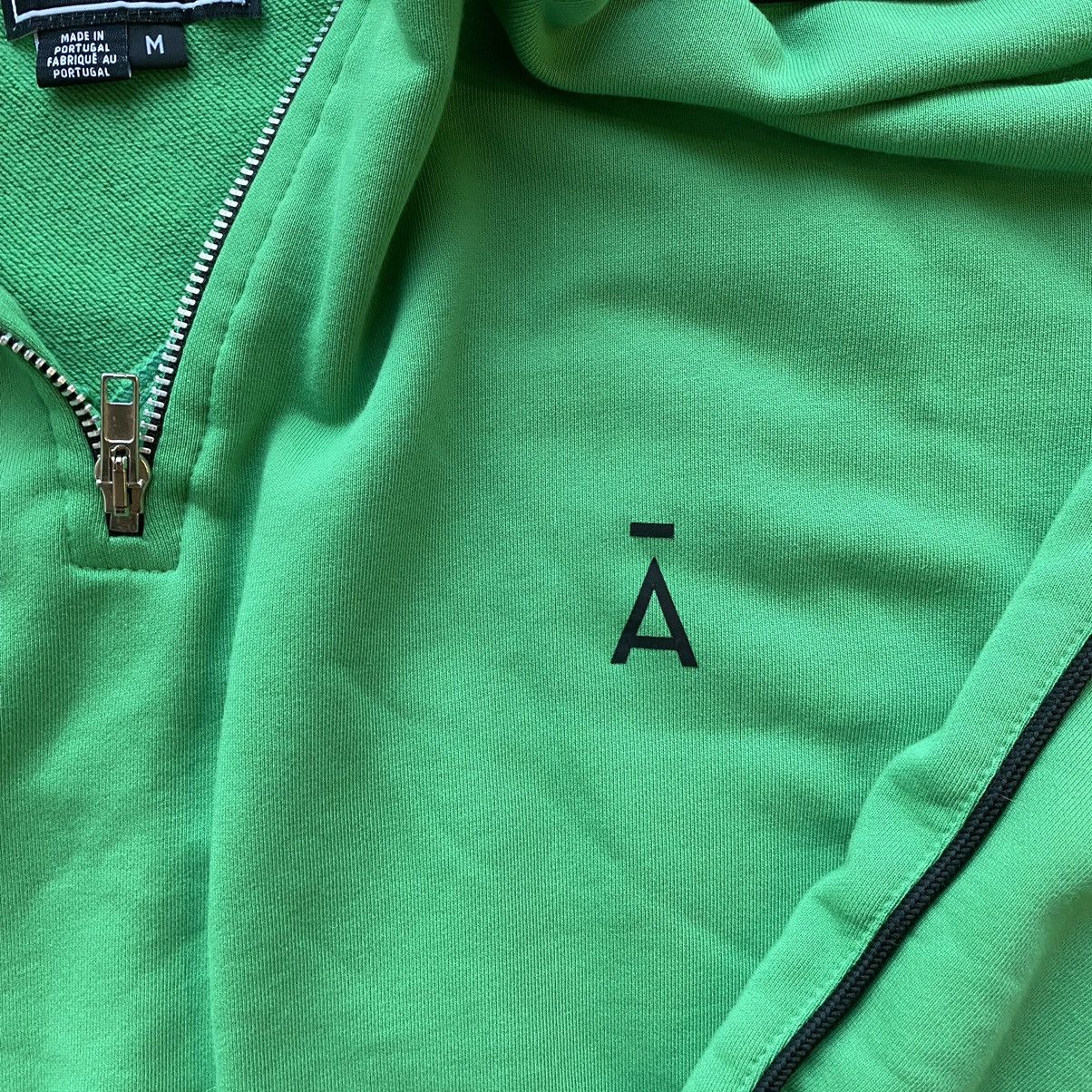 Other David Catalan Green Quarter Zip Sweatshirt Size US M / EU 48-50 / 2 - 3 Thumbnail