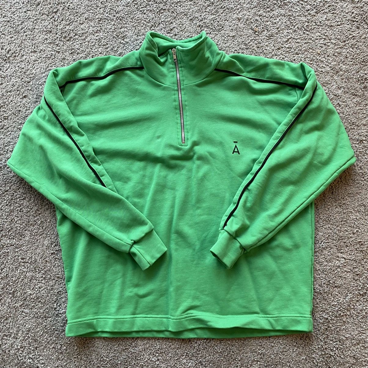 Other David Catalan Green Quarter Zip Sweatshirt Size US M / EU 48-50 / 2 - 1 Thumbnail