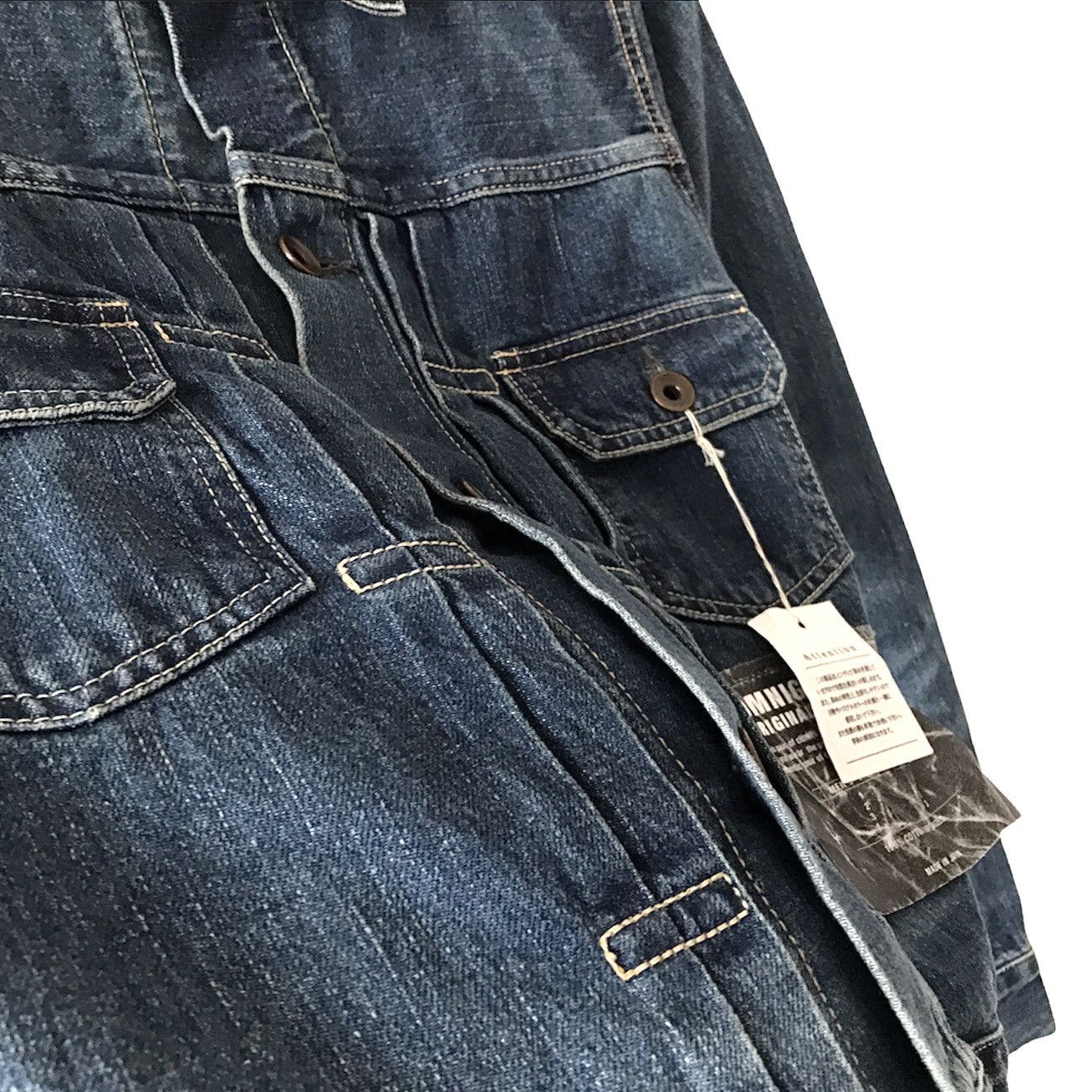 Japanese Brand × OMNIGOD Authentic BNWT Omnigod Japan Indigo Selvedge Trucker Jacket Size US M / EU 48-50 / 2 - 4 Thumbnail