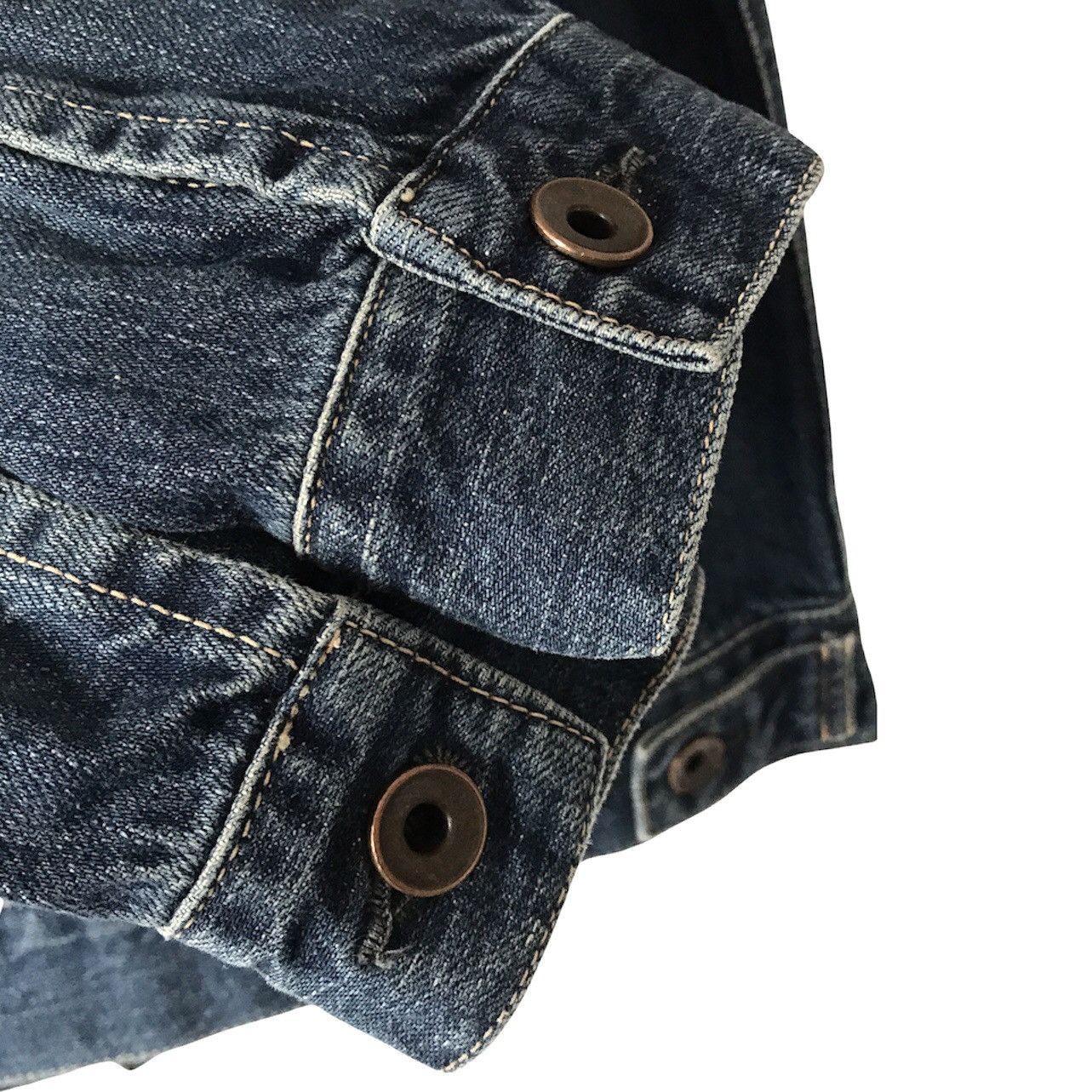 Japanese Brand × OMNIGOD Authentic BNWT Omnigod Japan Indigo Selvedge Trucker Jacket Size US M / EU 48-50 / 2 - 6 Thumbnail