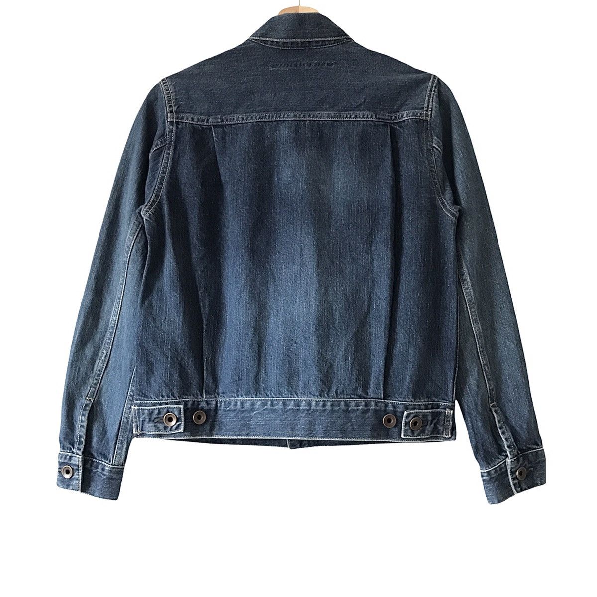 Japanese Brand × OMNIGOD Authentic BNWT Omnigod Japan Indigo Selvedge Trucker Jacket Size US M / EU 48-50 / 2 - 2 Thumbnail