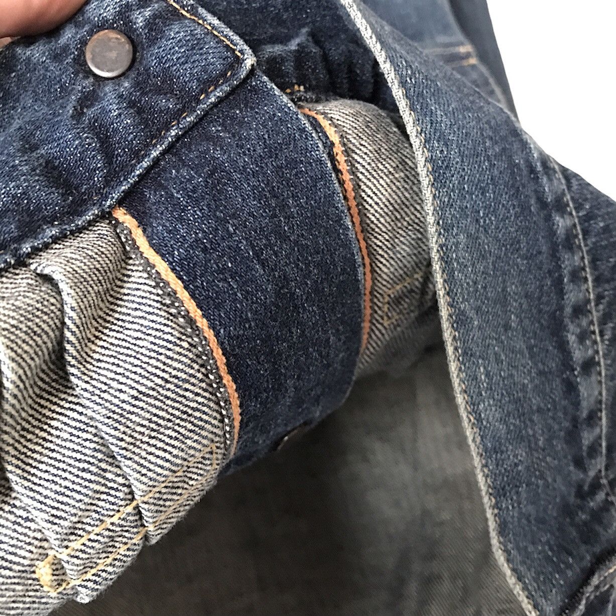 Japanese Brand × OMNIGOD Authentic BNWT Omnigod Japan Indigo Selvedge Trucker Jacket Size US M / EU 48-50 / 2 - 5 Thumbnail