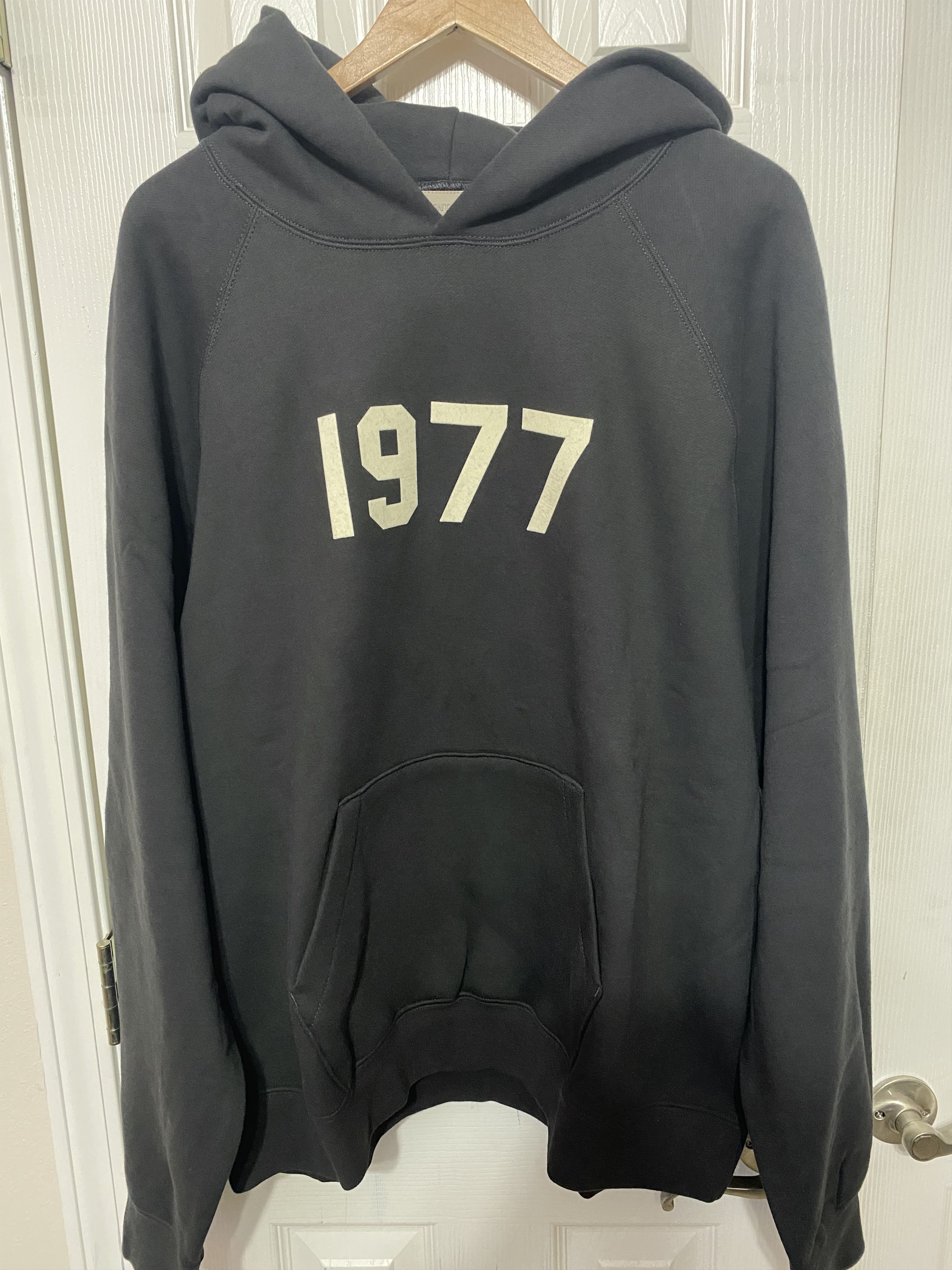 Fear of shops God Essentials 1977 Iron Hoodie Size Medium