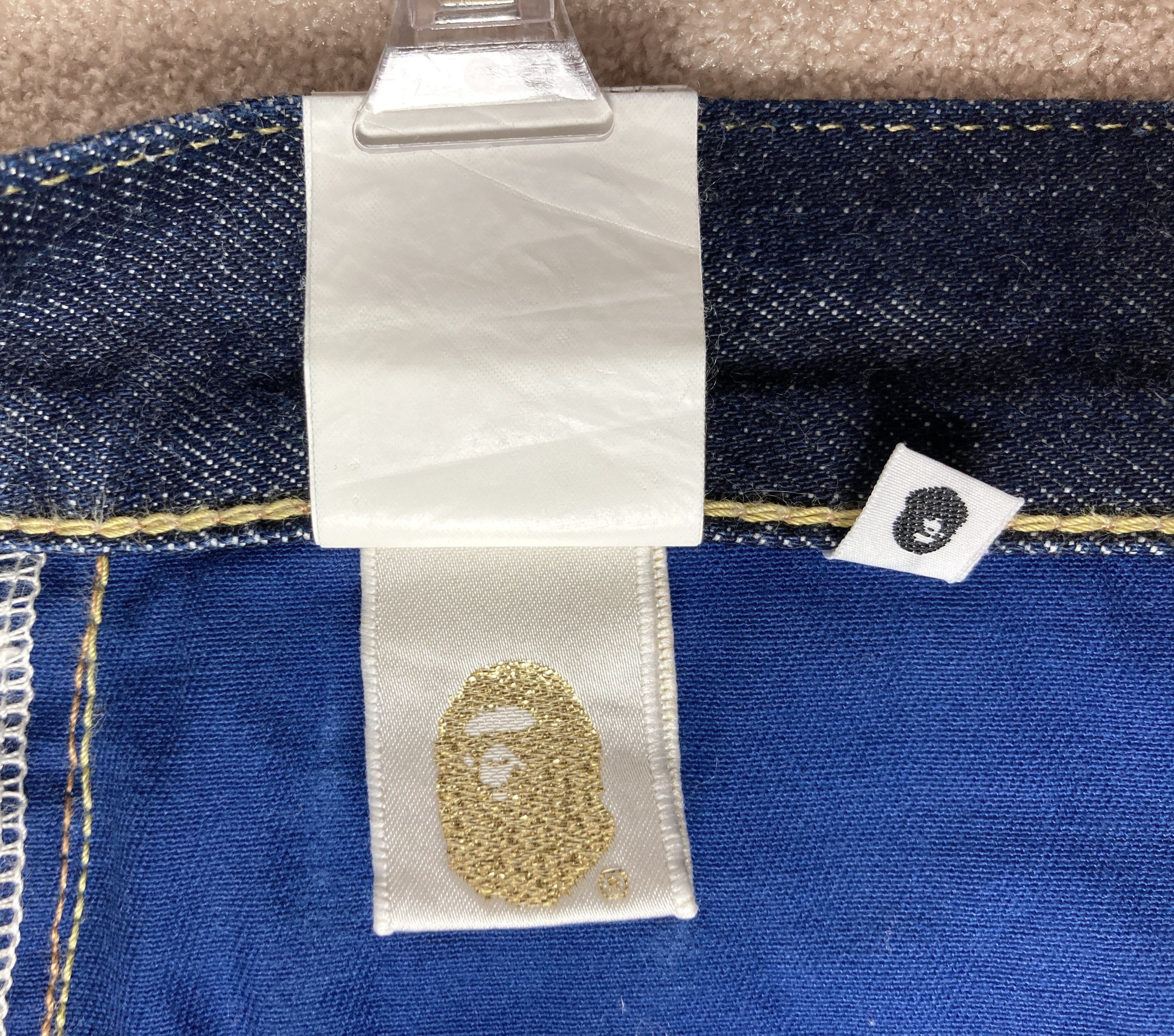 Bape Bape Purple Star Sta Indigo Denim Size L From Japan Size US 36 / EU 52 - 12 Thumbnail