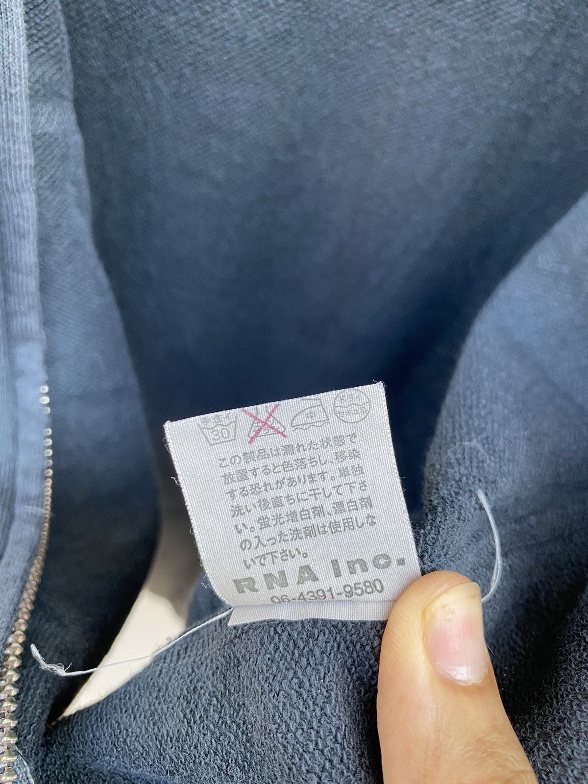 Japanese Brand × Seditionaries 💥OFFER💥Vintage 90s RARE SUNFADED “RNA INC” Hoodie Size US M / EU 48-50 / 2 - 9 Thumbnail