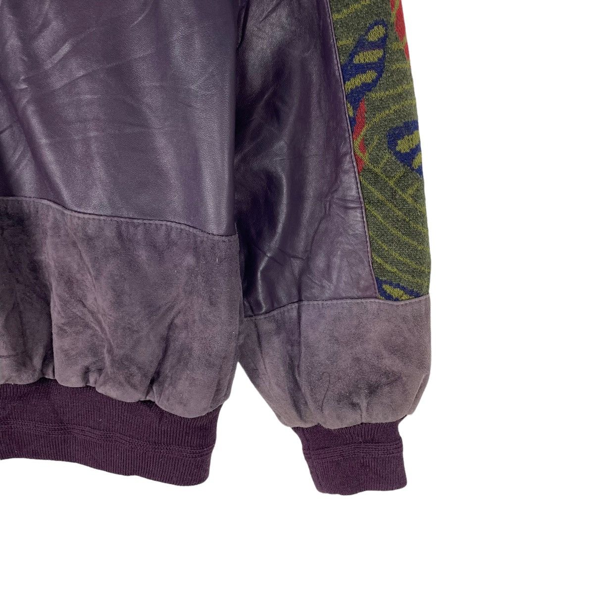 Designer ⚡️GELLAN EUROPE PAISLEY LEATHER BUTTON JACKET Size US M / EU 48-50 / 2 - 8 Thumbnail
