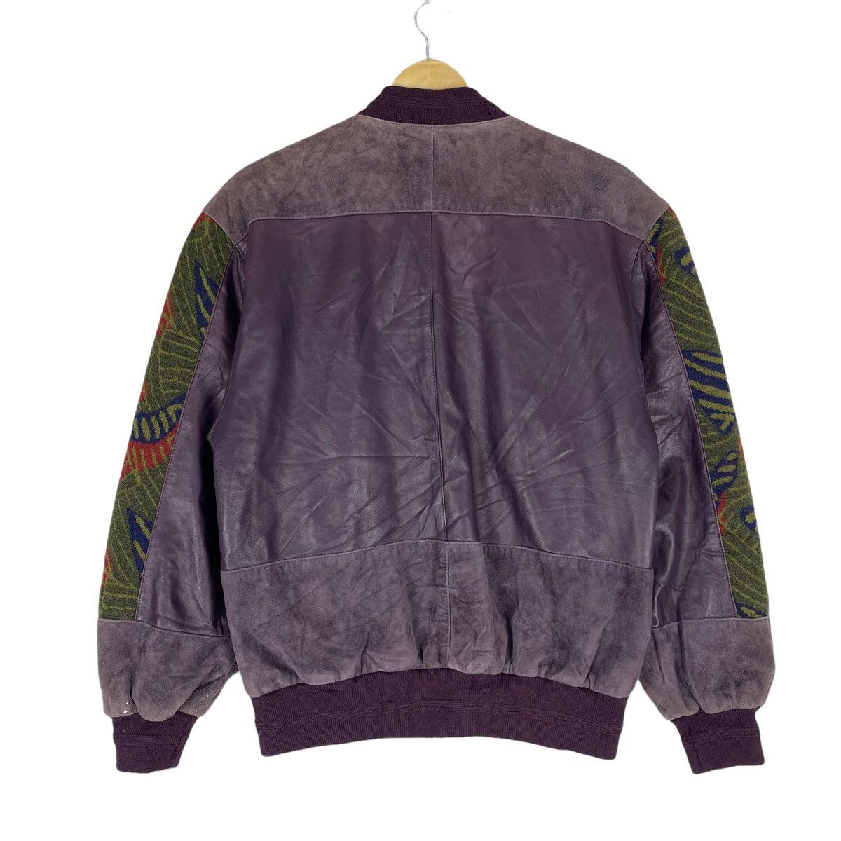 Designer ⚡️GELLAN EUROPE PAISLEY LEATHER BUTTON JACKET Size US M / EU 48-50 / 2 - 7 Thumbnail