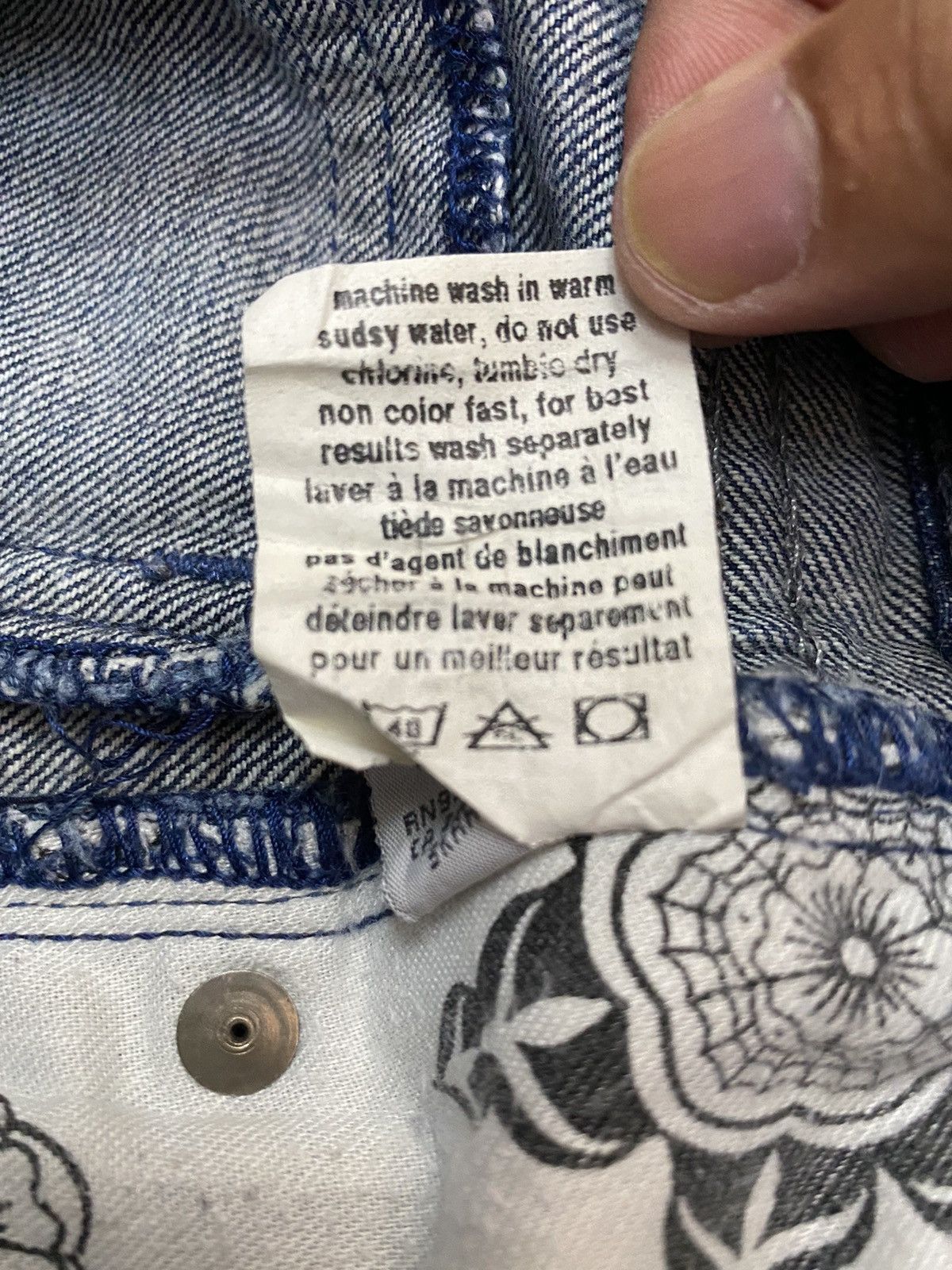 Stussy Vintage STUSSY Workgear Denim Pant W32” Size US 32 / EU 48 - 17 Thumbnail
