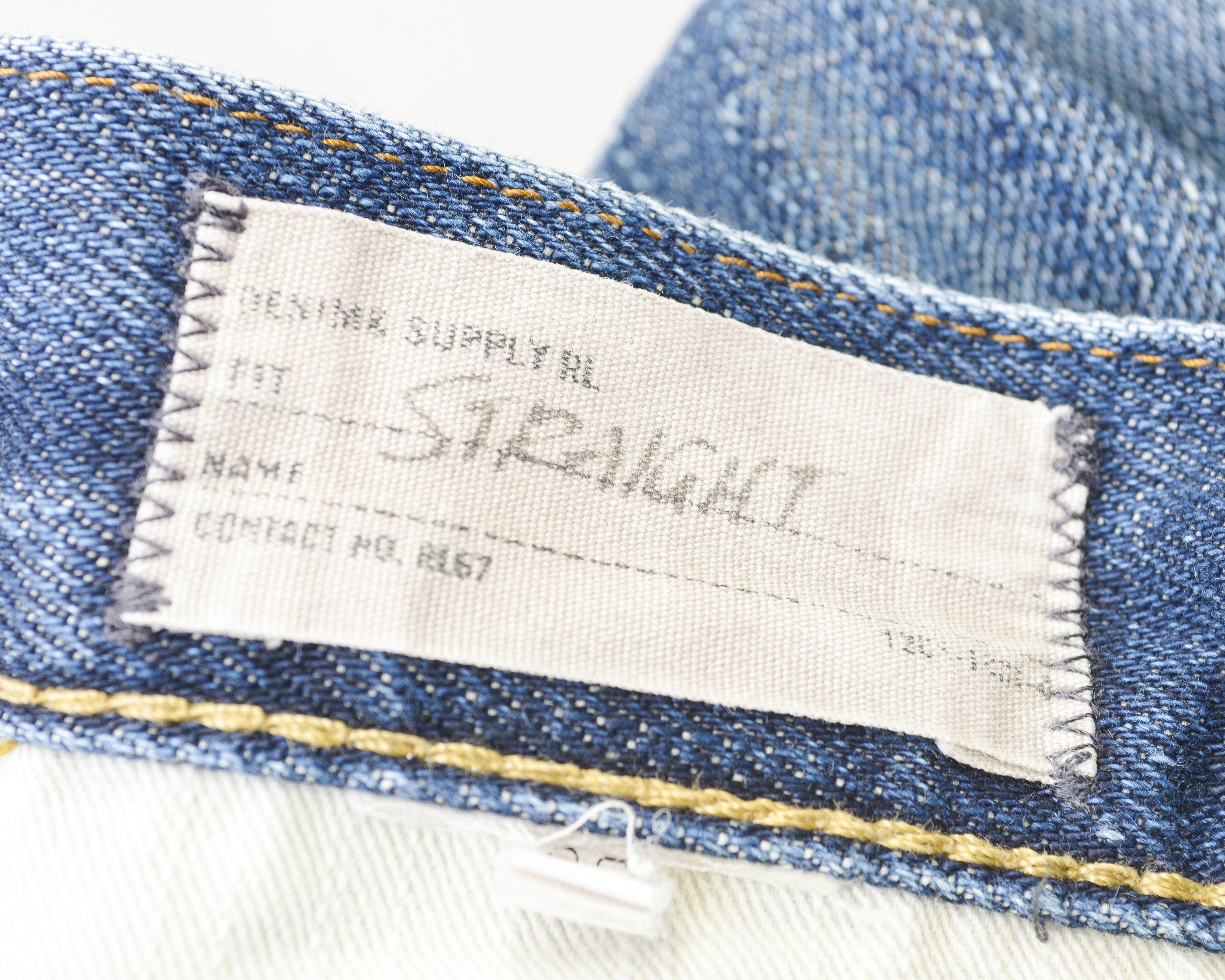 Polo Ralph Lauren W36 L32 Jeans Trousers Denim Regular Straight Button Fly Size US 36 / EU 52 - 8 Thumbnail