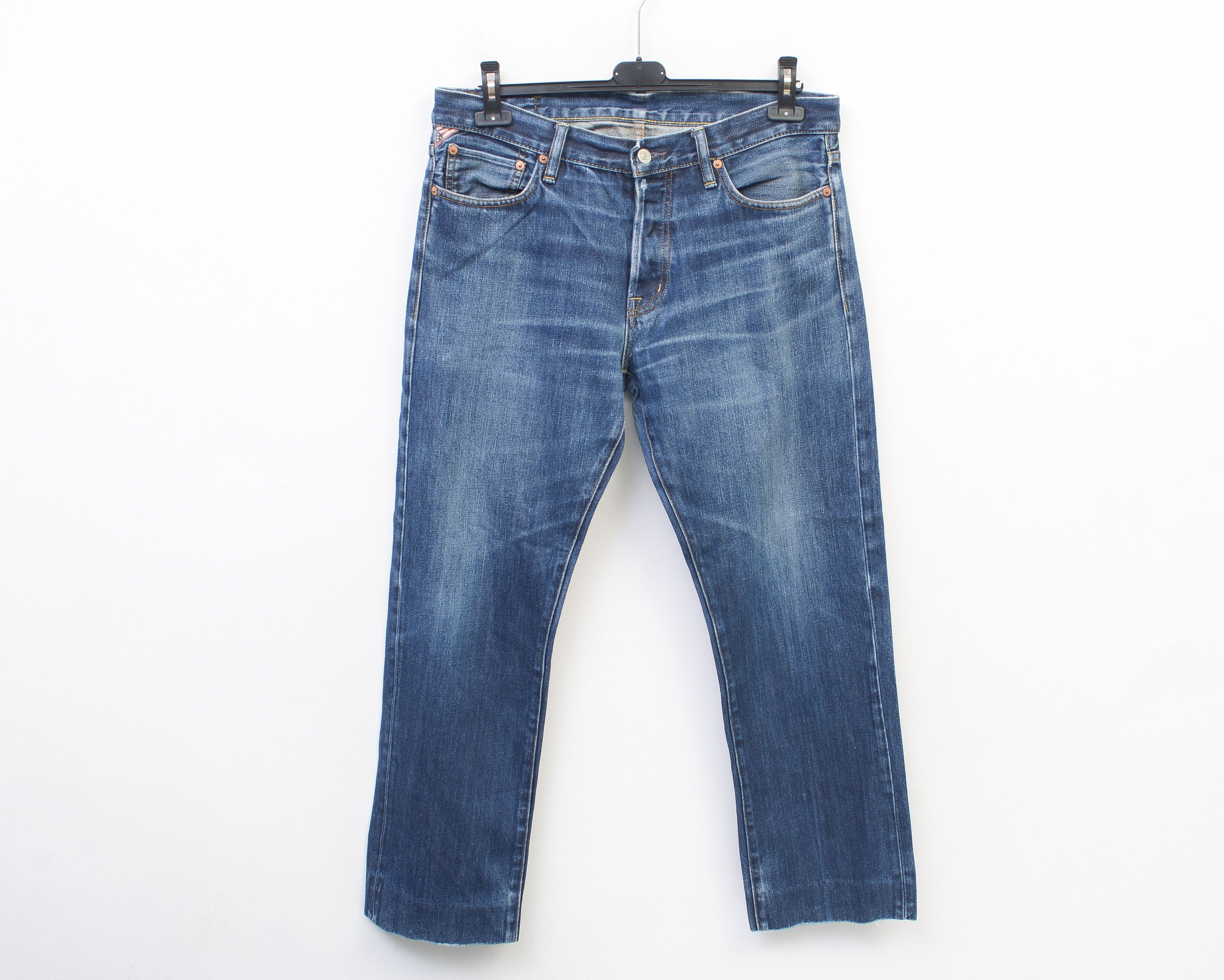 Polo Ralph Lauren W36 L32 Jeans Trousers Denim Regular Straight Button Fly Size US 36 / EU 52 - 1 Thumbnail