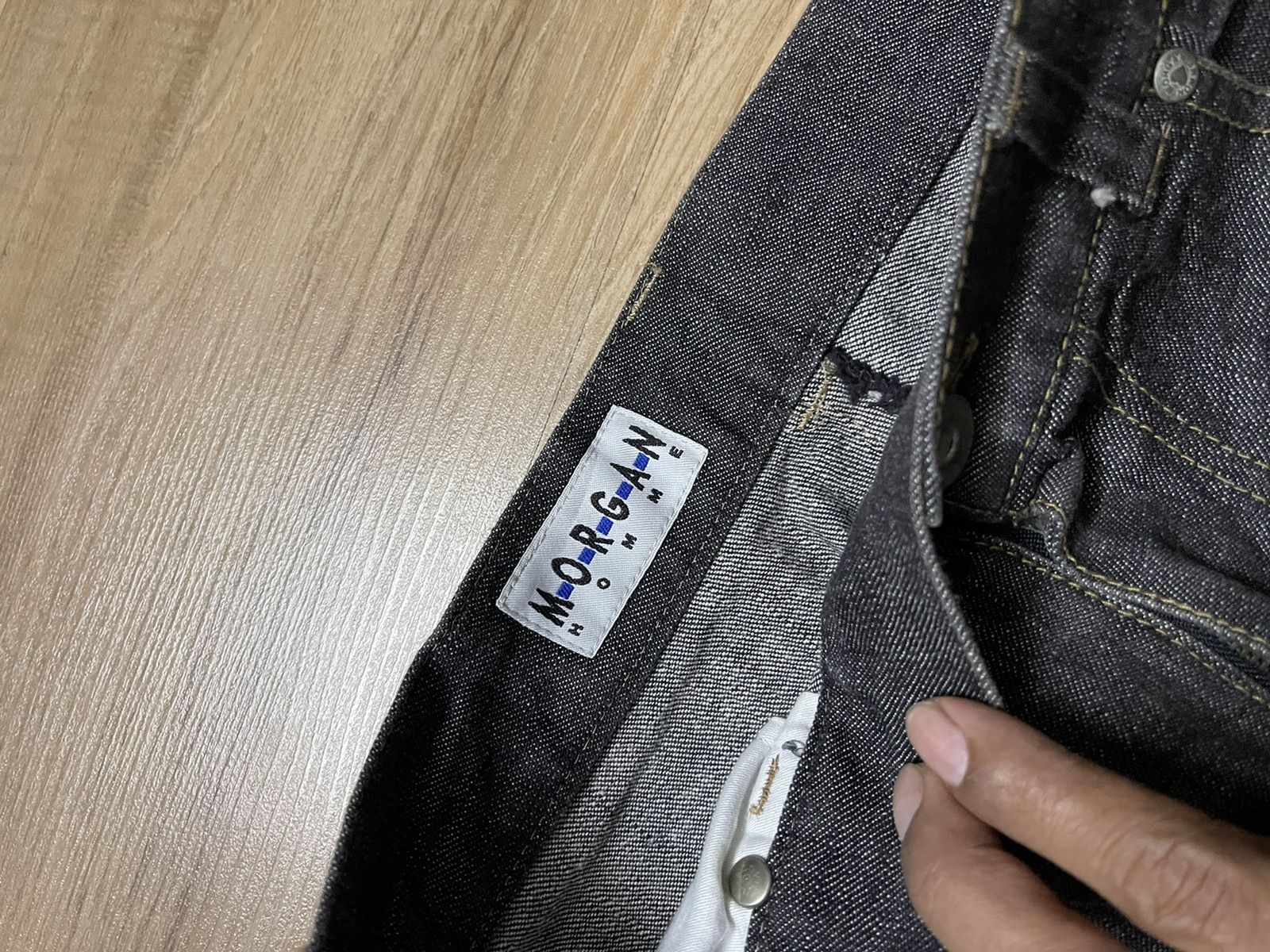 Morgan Homme Vintage Morgan Homme Patch Leg jeans Size US 32 / EU 48 - 3 Thumbnail