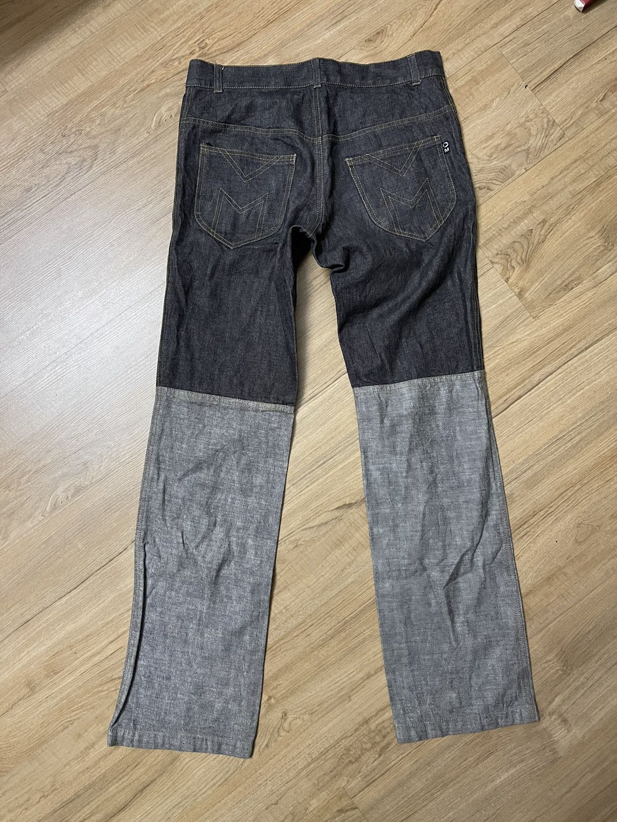Morgan Homme Vintage Morgan Homme Patch Leg jeans Size US 32 / EU 48 - 7 Thumbnail