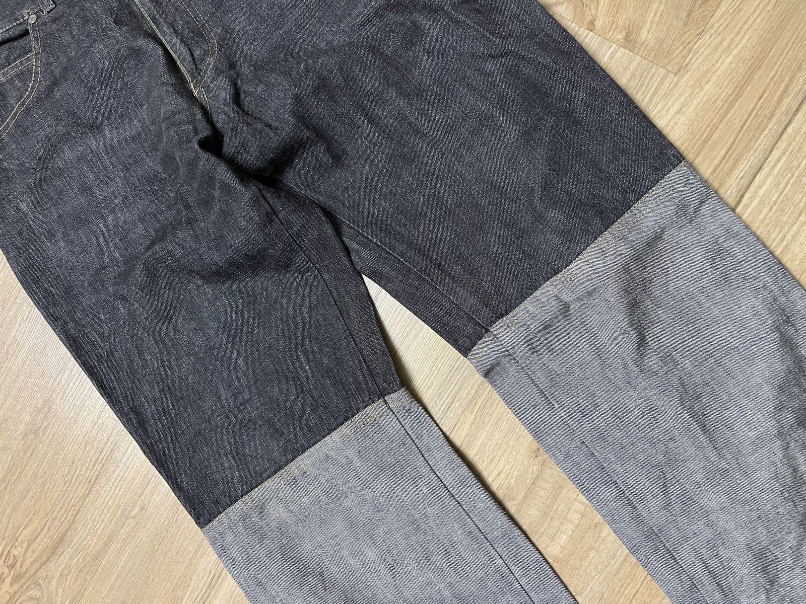 Morgan Homme Vintage Morgan Homme Patch Leg jeans Size US 32 / EU 48 - 6 Thumbnail