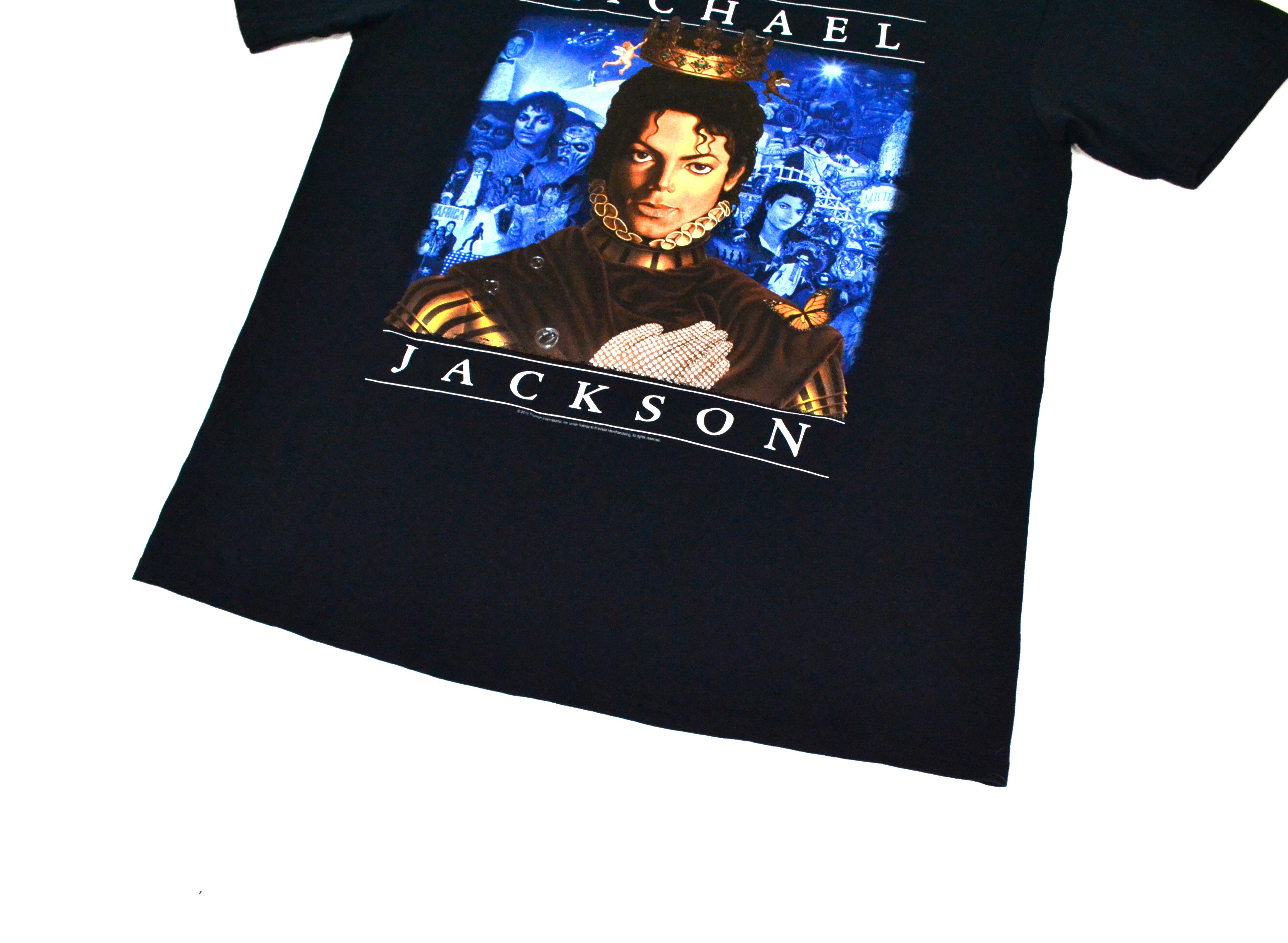 Michael Jackson Michael Jackson Mens T-Shirt King Of Pop 2010 Size L Black Size US L / EU 52-54 / 3 - 3 Thumbnail