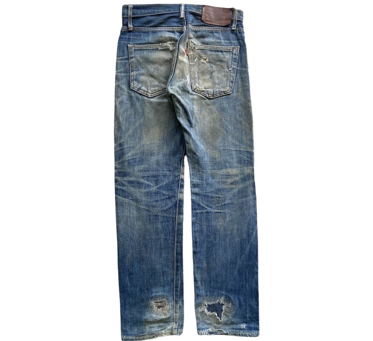 Levi's Vintage Levis 501 Big E Red Line Selvedge Jeans Size US 29 - 3 Thumbnail