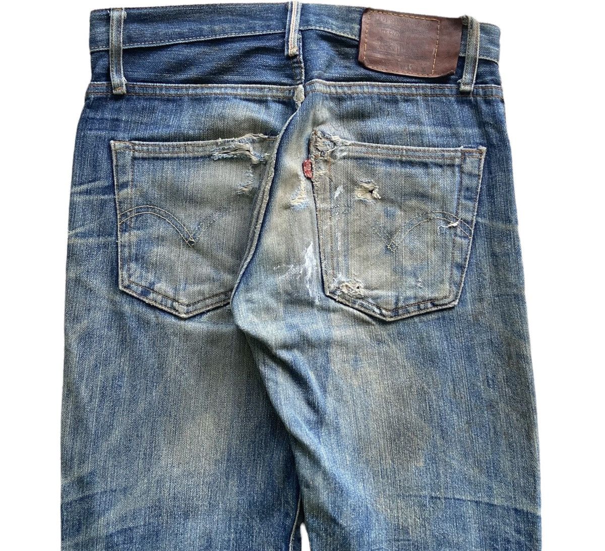 Levi's Vintage Levis 501 Big E Red Line Selvedge Jeans Size US 29 - 4 Thumbnail