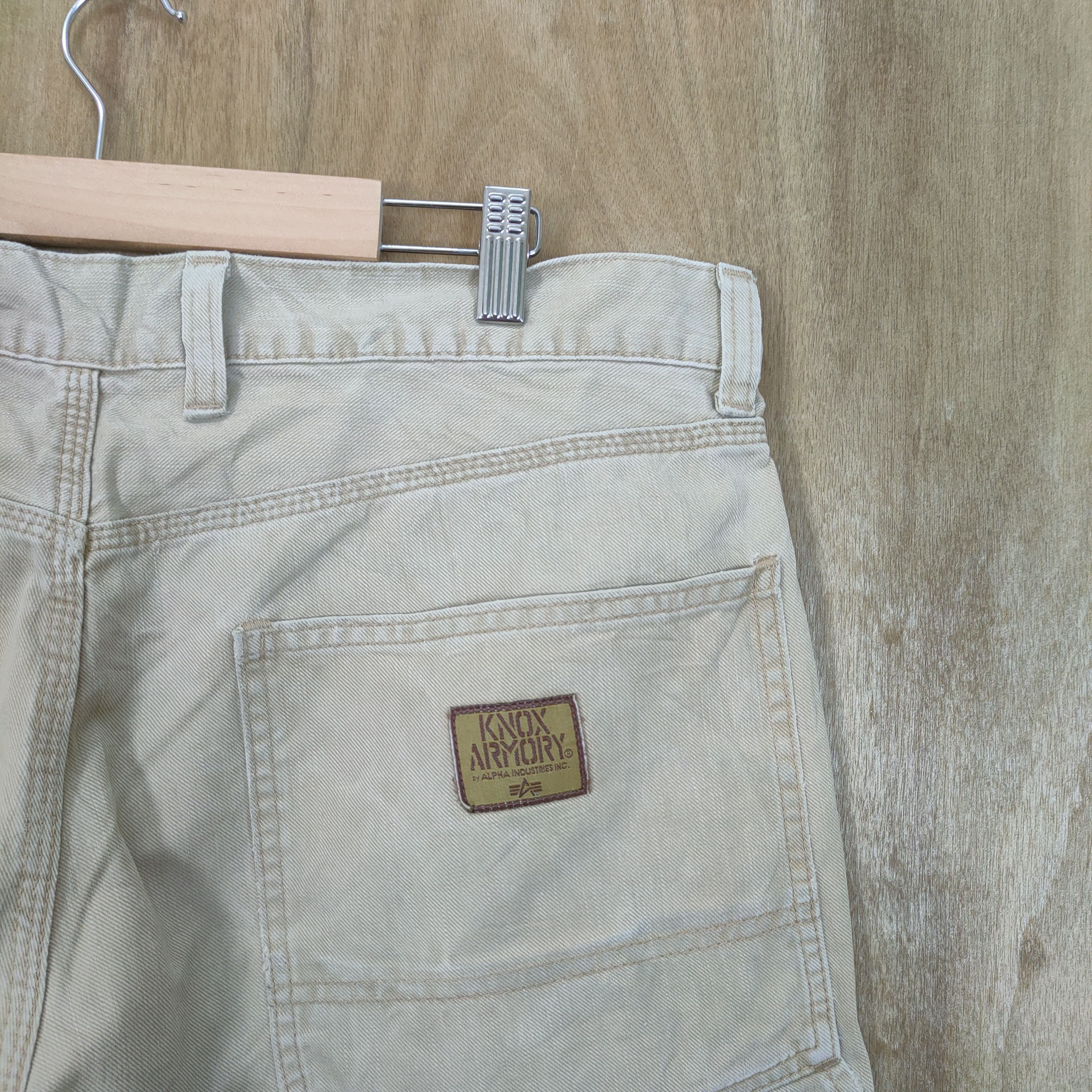 Alpha Industries × Vintage KNOX ARMORY ALPHA INDUSTRIES CARGO PANTS Size US 36 / EU 52 - 11 Thumbnail