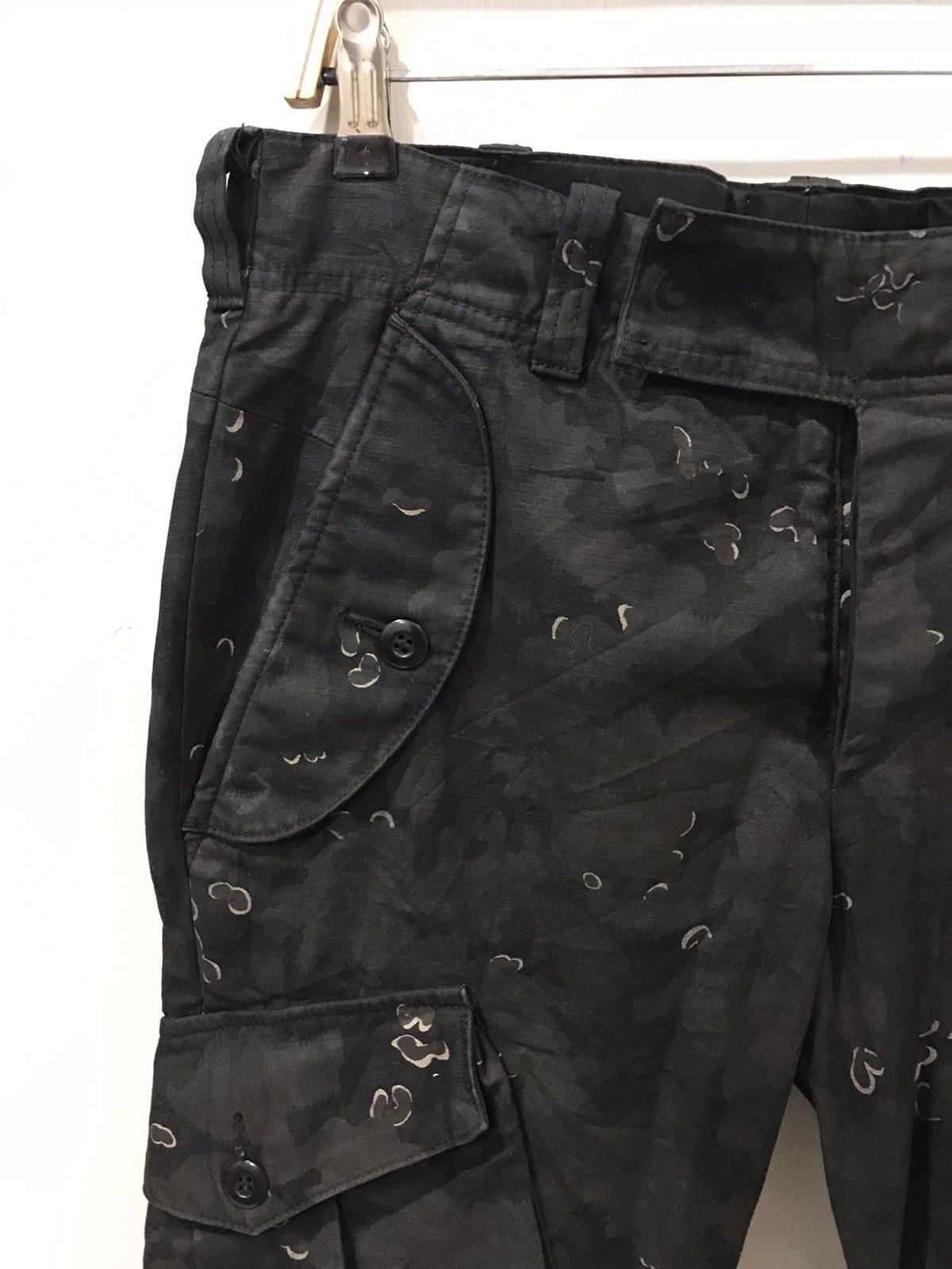 Designer × Japanese Brand AG WAREHOUSE Japan Designer Floral Full Print Cargo Pant Size US 33 - 3 Thumbnail