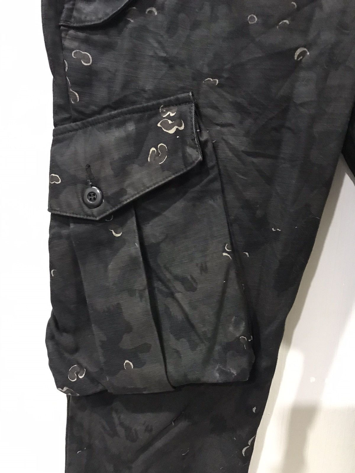 Designer × Japanese Brand AG WAREHOUSE Japan Designer Floral Full Print Cargo Pant Size US 33 - 5 Thumbnail