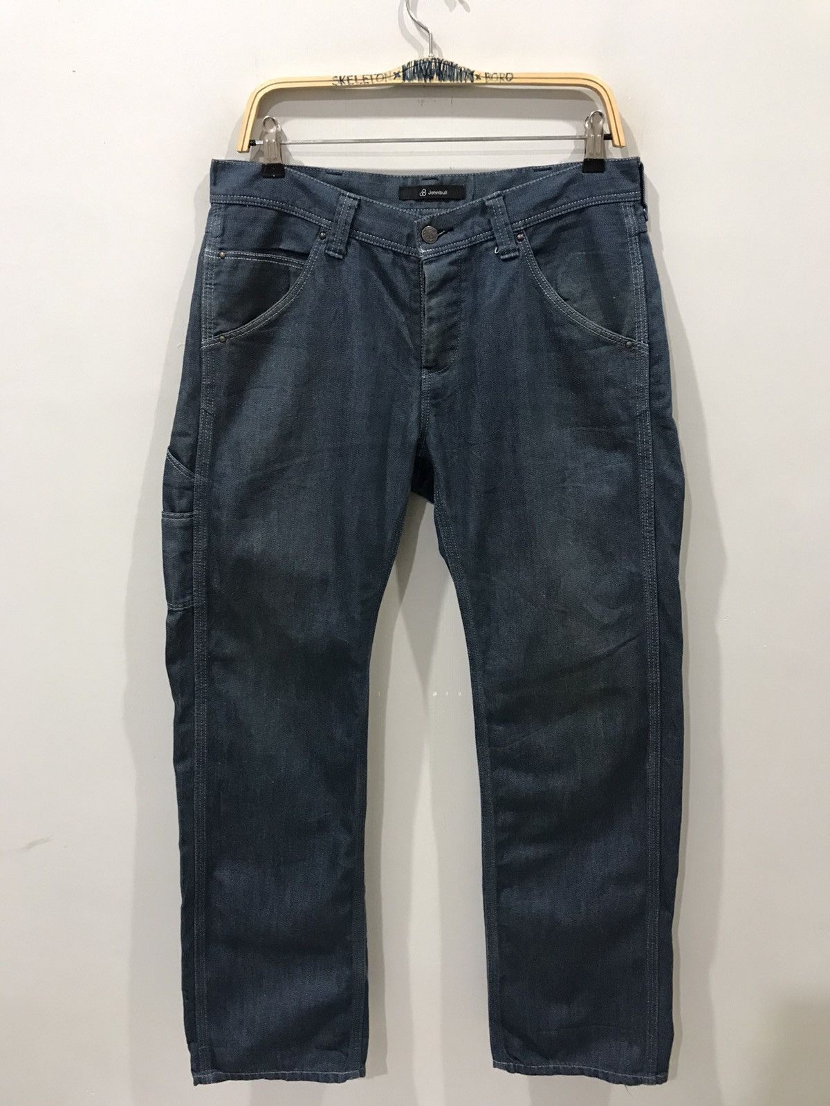 Japanese Brand × Johnbull Vintage Johbull Japan Carpenter Painter Denim Size US 32 / EU 48 - 1 Thumbnail