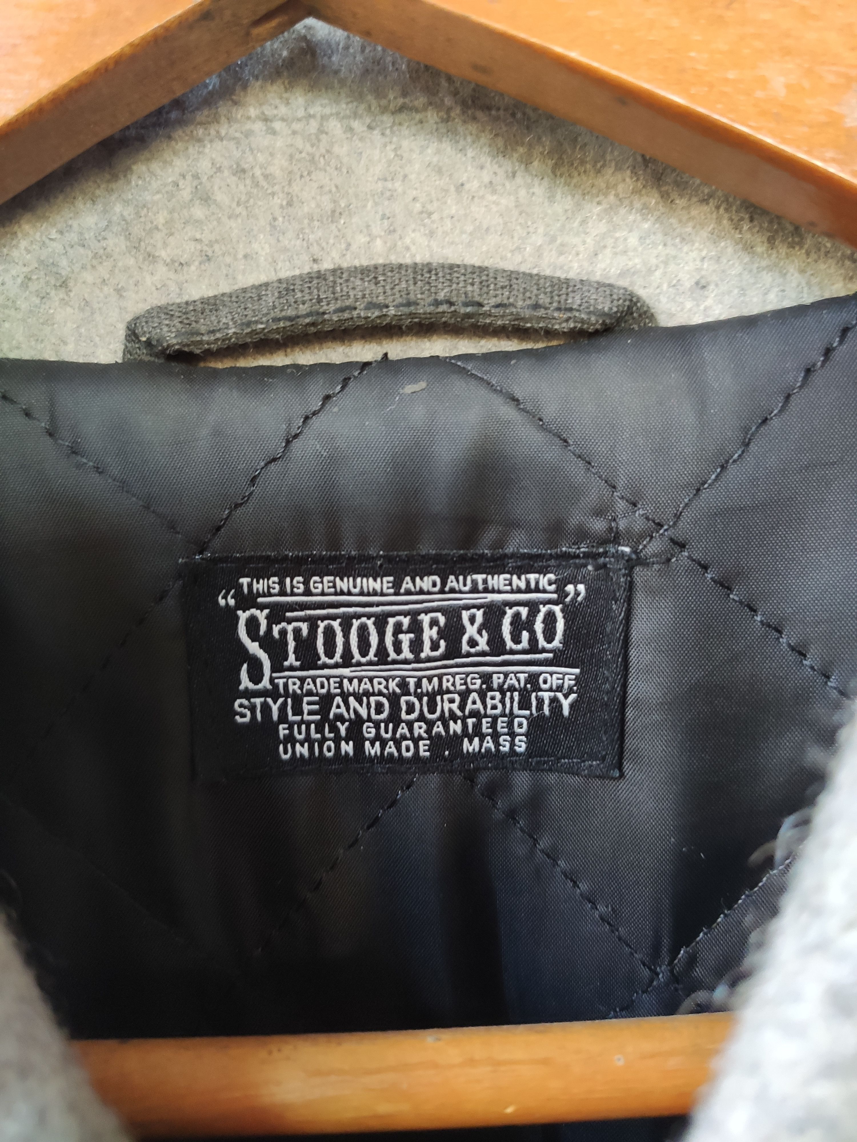 Japanese Brand Stooge & Co jacket Wool embroidery Size US S / EU 44-46 / 1 - 7 Thumbnail