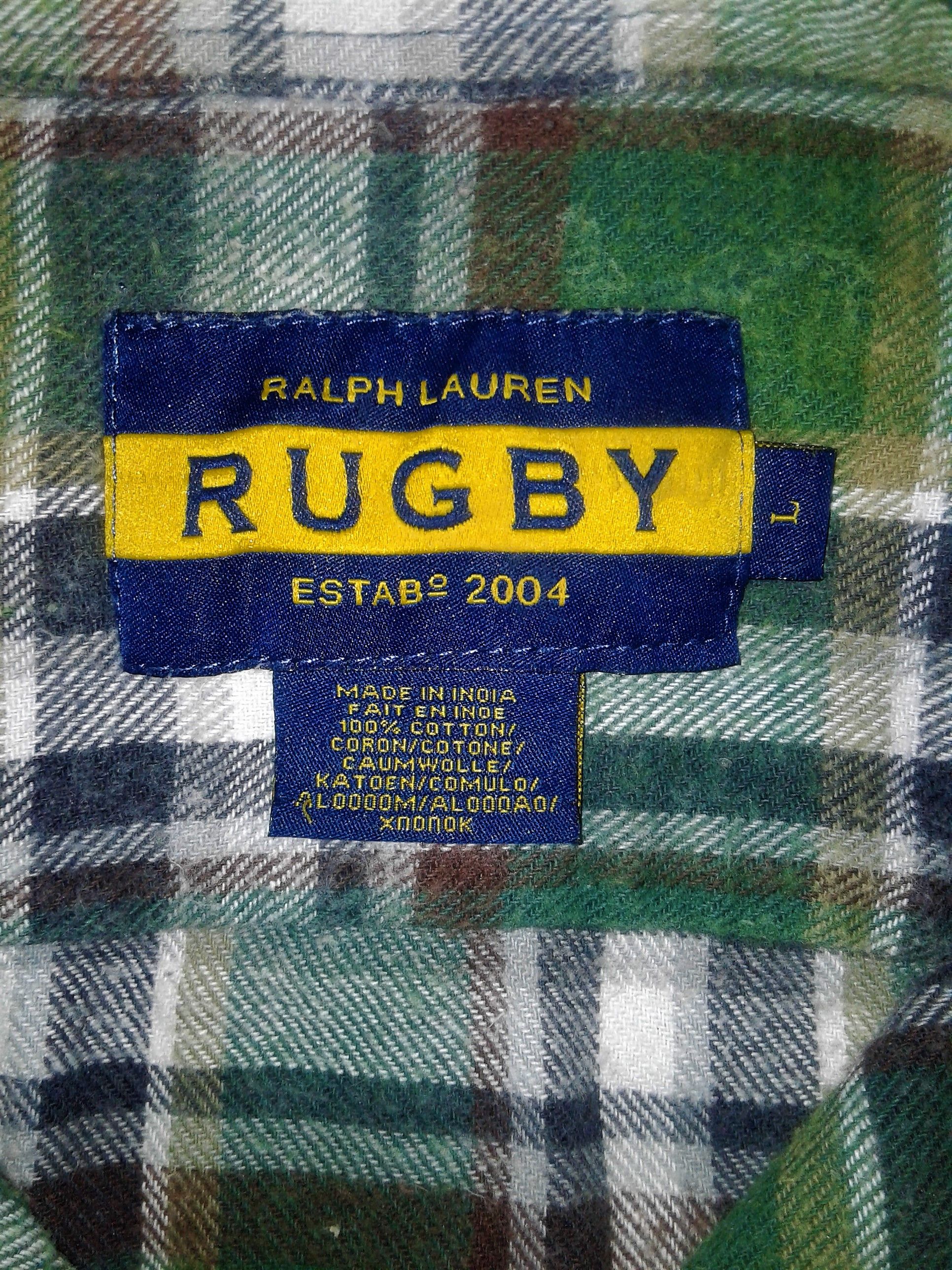 Pyrex Vision Pyrex Vision x Ralph Lauren Rugby (Green Flannel) Size US L / EU 52-54 / 3 - 2 Thumbnail
