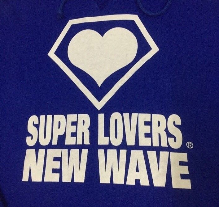 Super Lovers SUPER LOVERS NEW WAVE BIG LOGO JAPANESE BRAND HOODIE Size US XS / EU 42 / 0 - 3 Thumbnail
