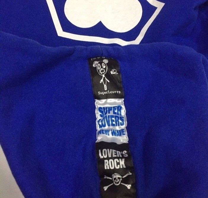 Super Lovers SUPER LOVERS NEW WAVE BIG LOGO JAPANESE BRAND HOODIE Size US XS / EU 42 / 0 - 4 Thumbnail