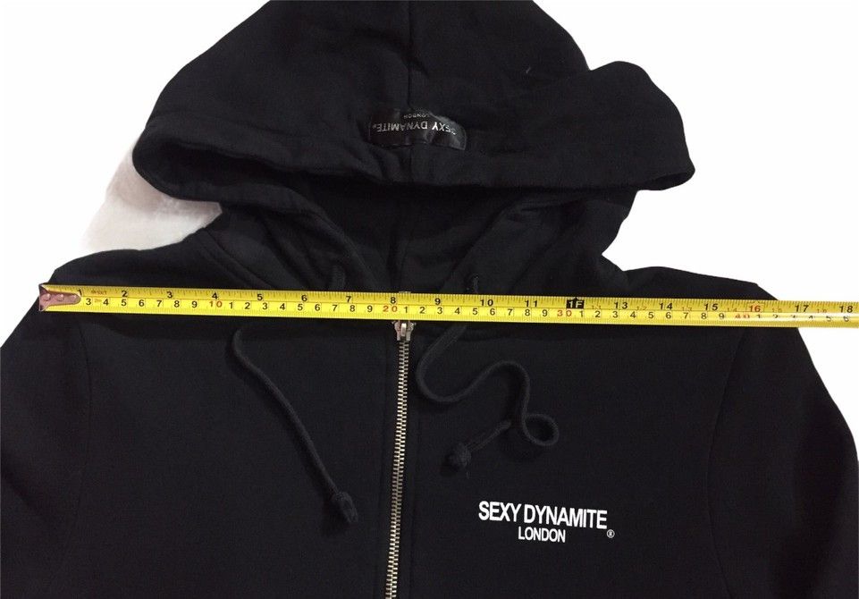 Japanese Brand SEXY DYNAMITE LONDON SKULL GRAPHIC BIG LOGO JAPANESE HOODIE Size US XS / EU 42 / 0 - 7 Thumbnail