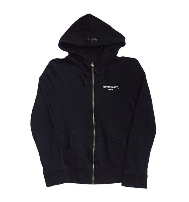 Japanese Brand SEXY DYNAMITE LONDON SKULL GRAPHIC BIG LOGO JAPANESE HOODIE Size US XS / EU 42 / 0 - 1 Thumbnail