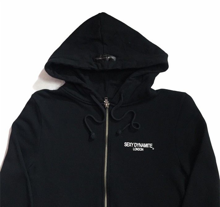 Japanese Brand SEXY DYNAMITE LONDON SKULL GRAPHIC BIG LOGO JAPANESE HOODIE Size US XS / EU 42 / 0 - 2 Thumbnail