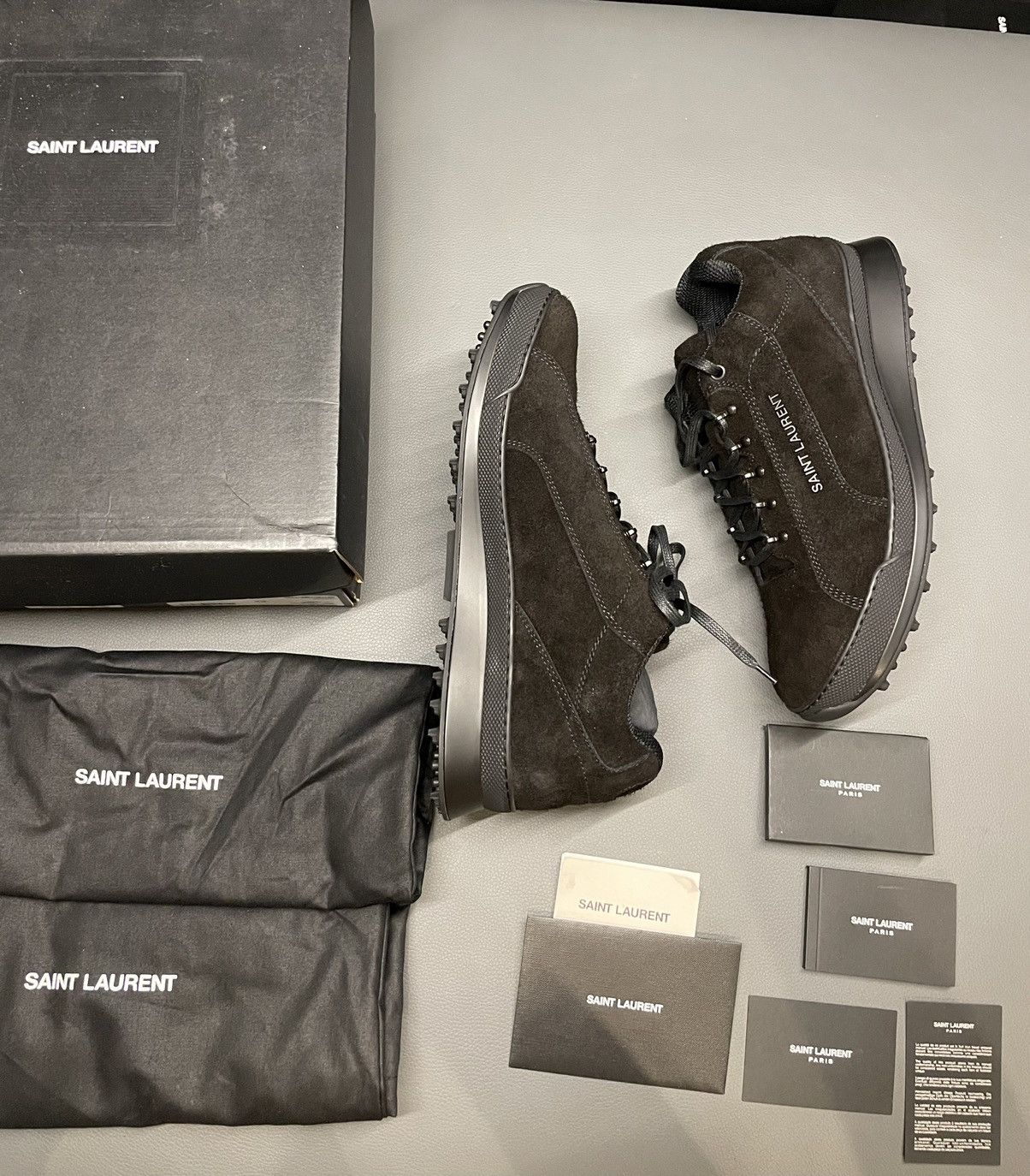 Hedi Slimane × Saint Laurent Paris × Yves Saint Laurent Brand NEW Saint Laurent Jumper Sneaker Size US 10 / EU 43 - 7 Thumbnail