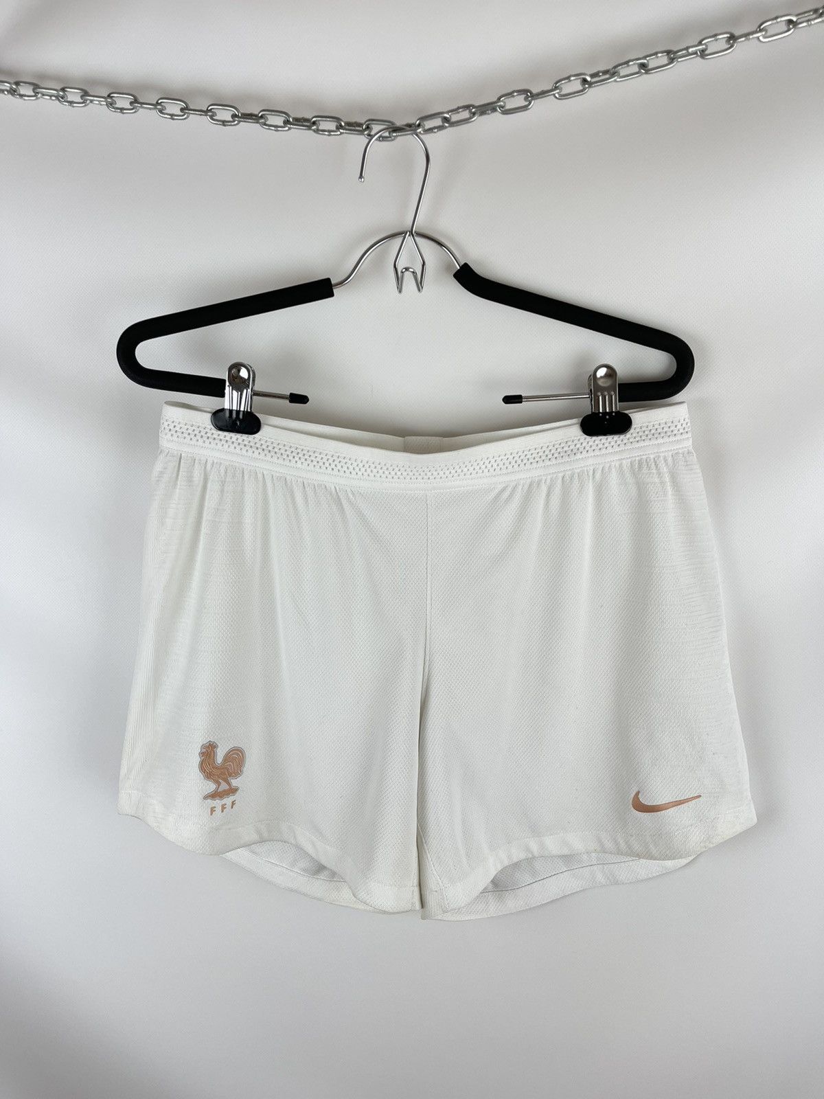Nike Nike France 2019 match player issue womens shorts AJ4521-100 Size 34" / US 12 / IT 48 - 1 Thumbnail