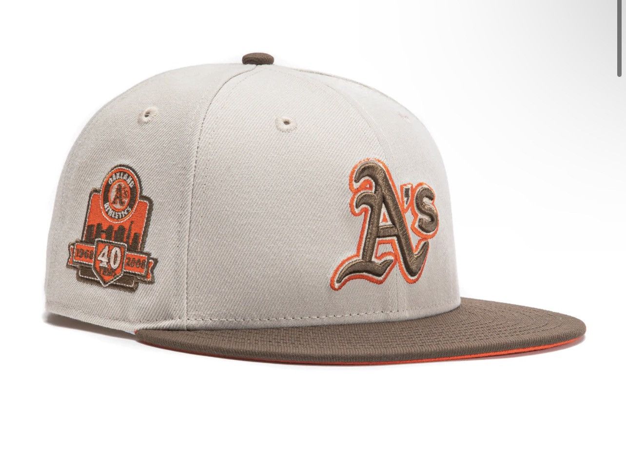 New Era BURGER PACK ATHLETICS 40TH ANNIVERSARY PATCH HAT - 7 1/4 Size ONE SIZE - 1 Thumbnail