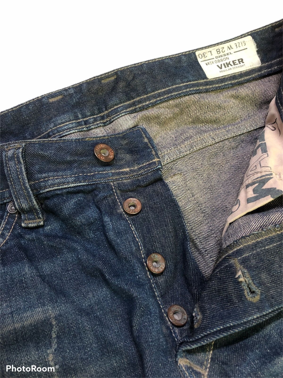 Diesel DIESEL VIKER REGULAR STRAIGHT DENIM Size US 31 - 6 Thumbnail