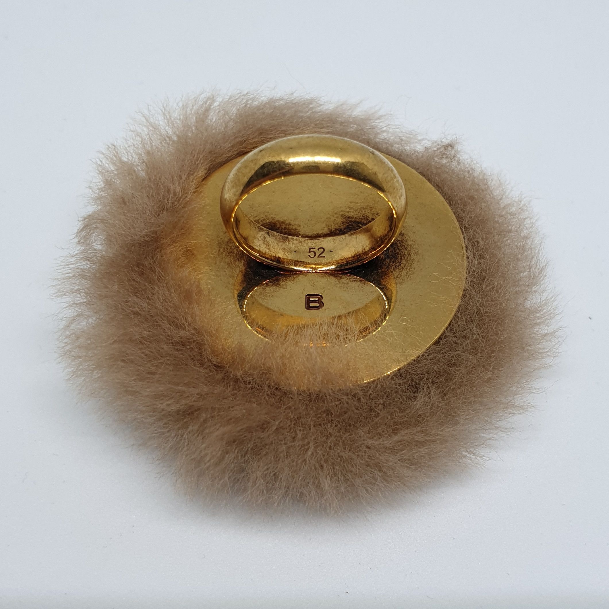 Balenciaga Balenciaga Eco-fur ring Size ONE SIZE - 4 Thumbnail