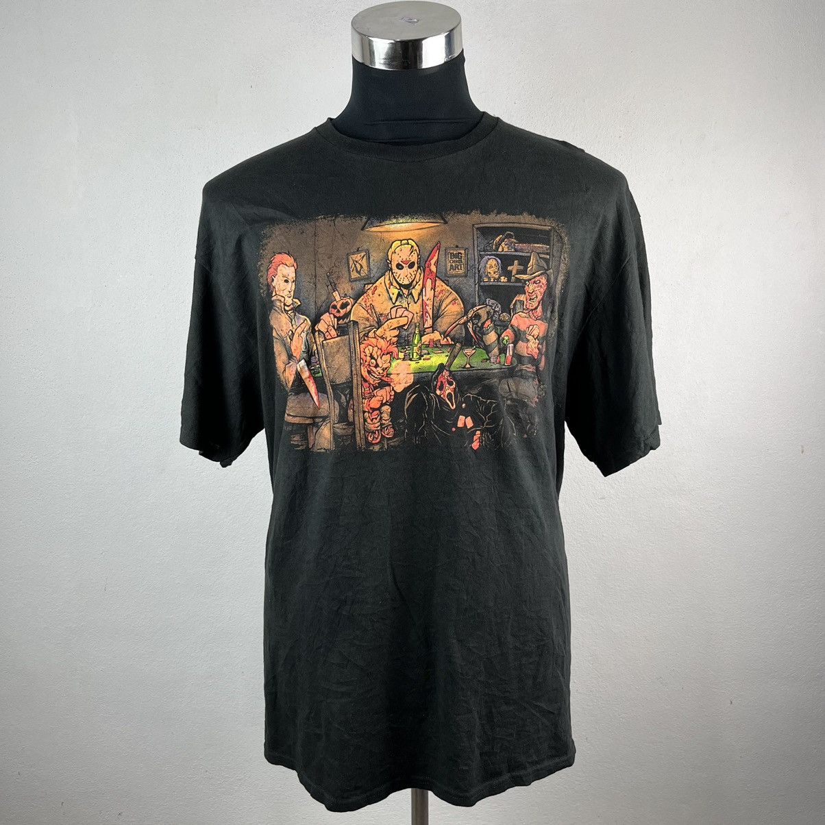 Expert Horror Famous horror movie villains tee Size US L / EU 52-54 / 3 - 1 Thumbnail