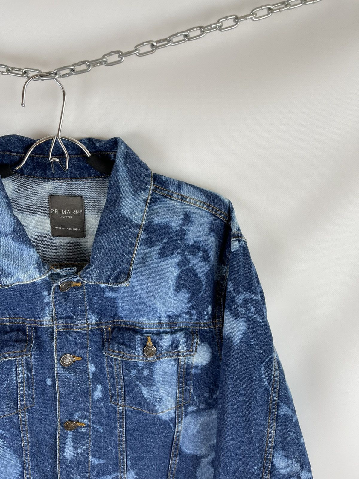 Other Primark Printed blink 182 style denim jacket bleach Size US XL / EU 56 / 4 - 4 Thumbnail