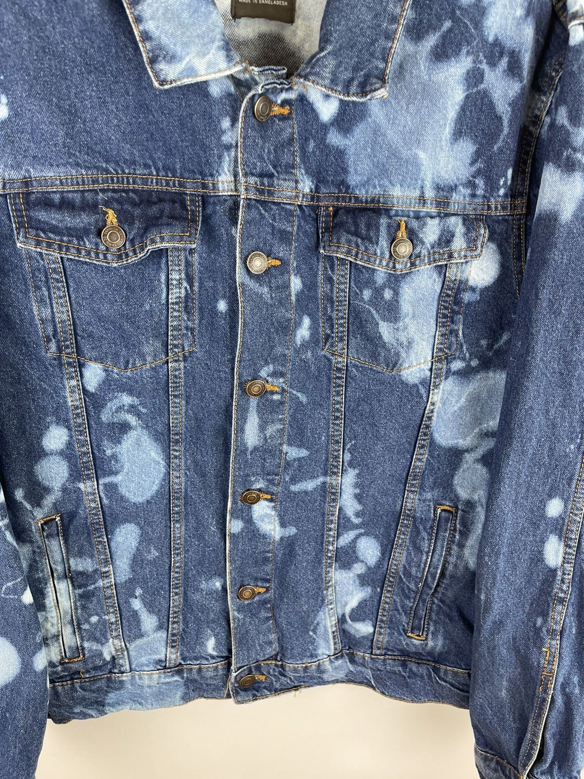 Other Primark Printed blink 182 style denim jacket bleach Size US XL / EU 56 / 4 - 7 Thumbnail