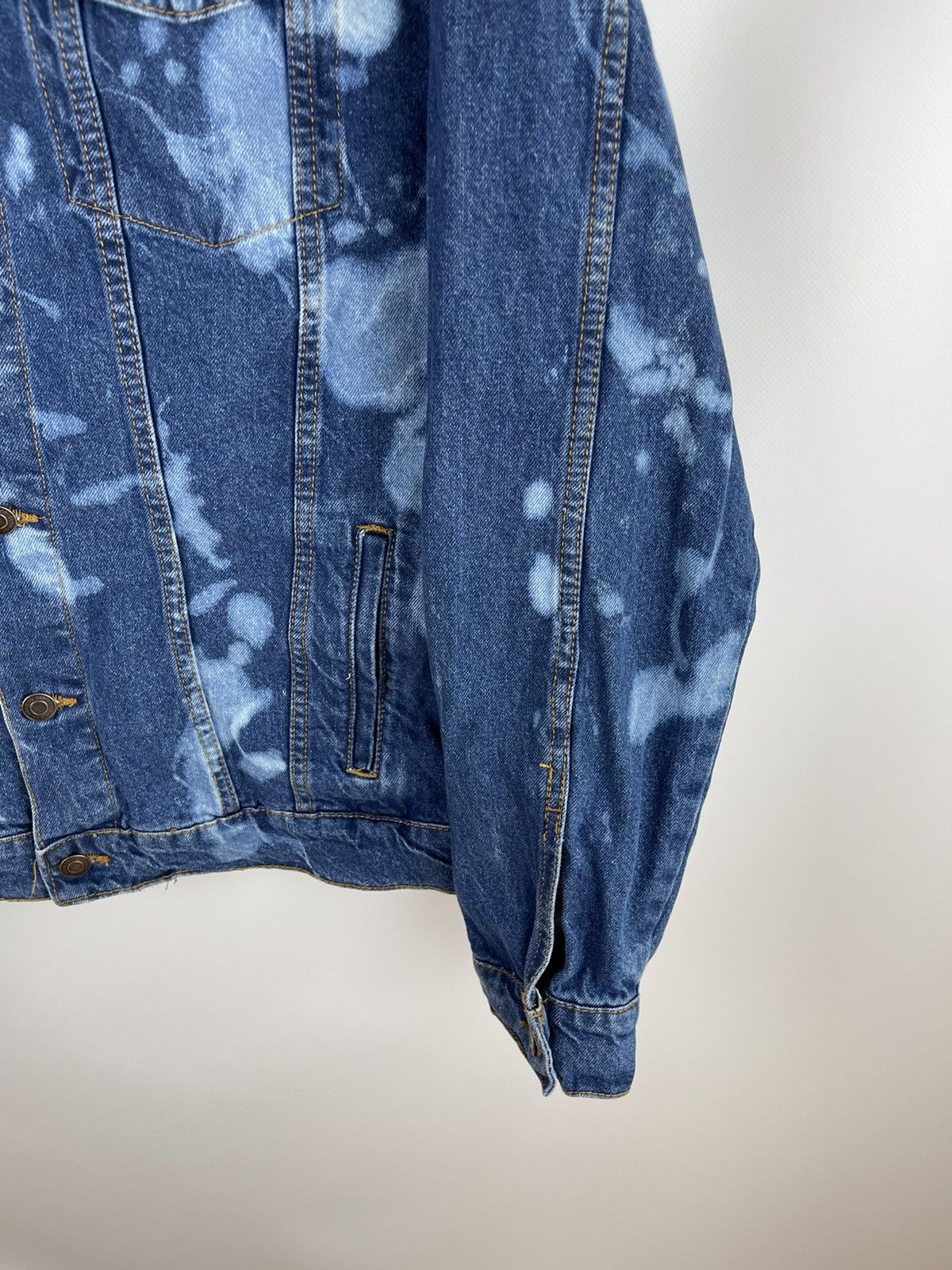 Other Primark Printed blink 182 style denim jacket bleach Size US XL / EU 56 / 4 - 5 Thumbnail