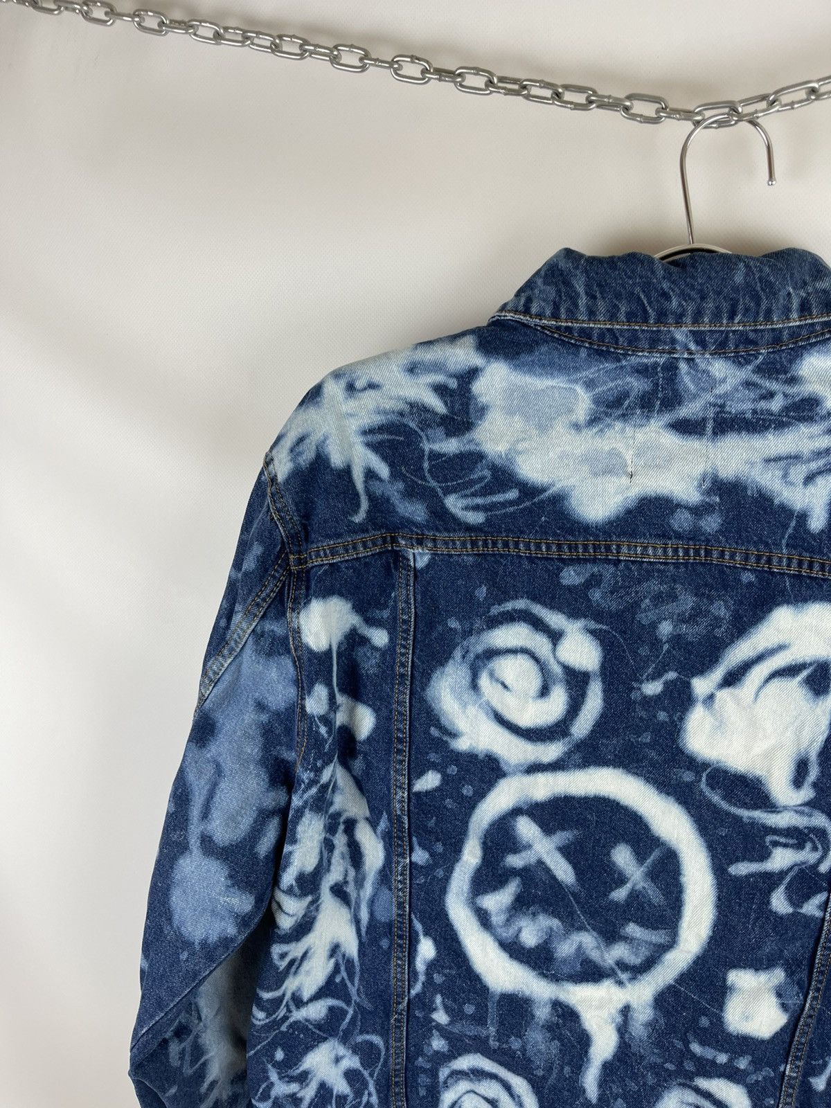 Other Primark Printed blink 182 style denim jacket bleach Size US XL / EU 56 / 4 - 9 Thumbnail